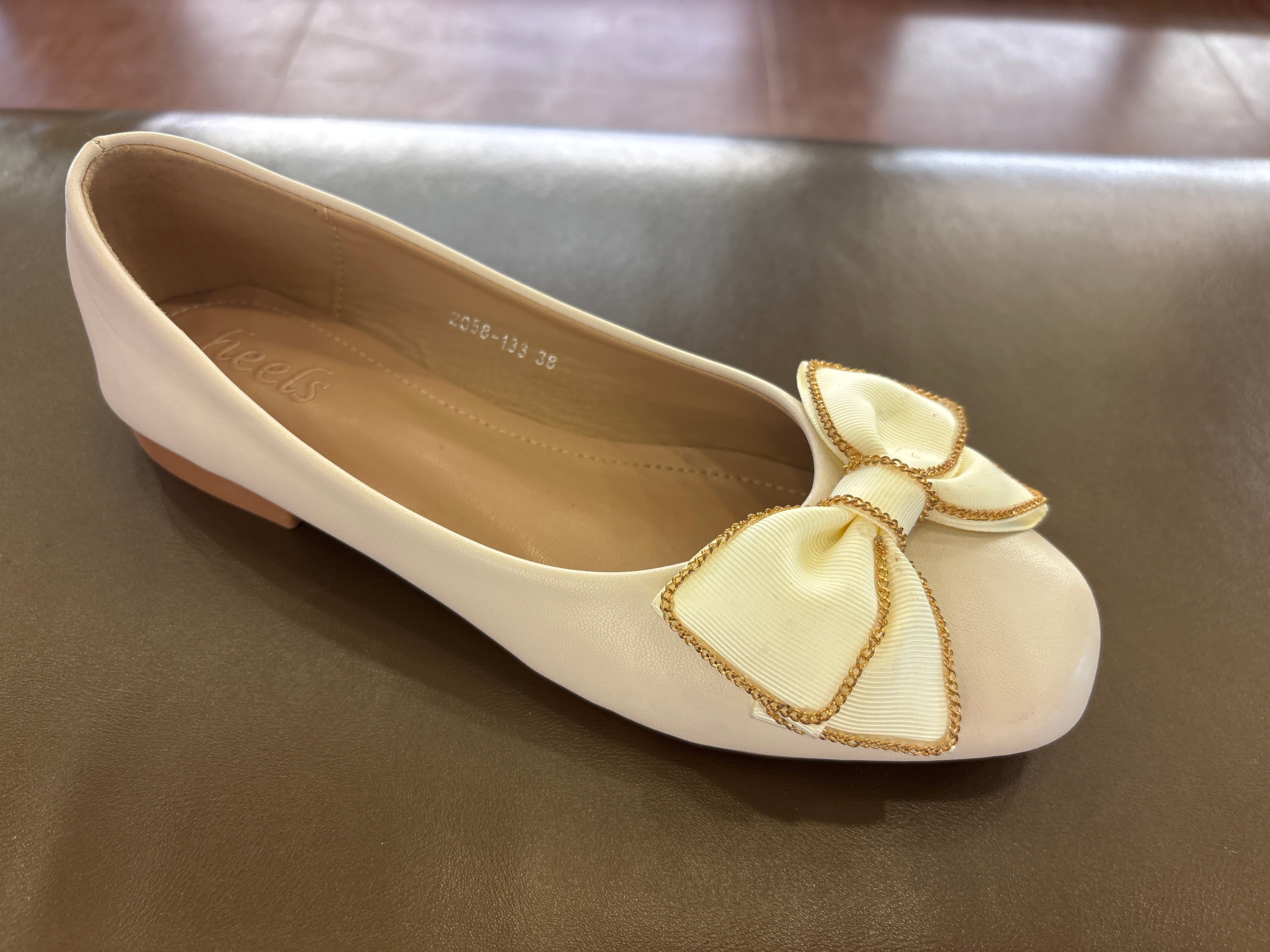 Belinda Bow Flat Ballerinas - The Heels India