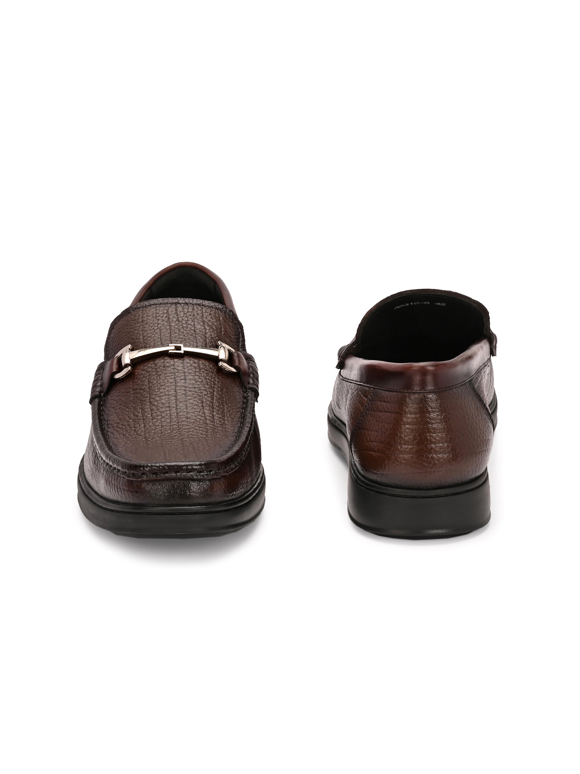 Kresto Luxury Leather Formal Loafers - The Heels India