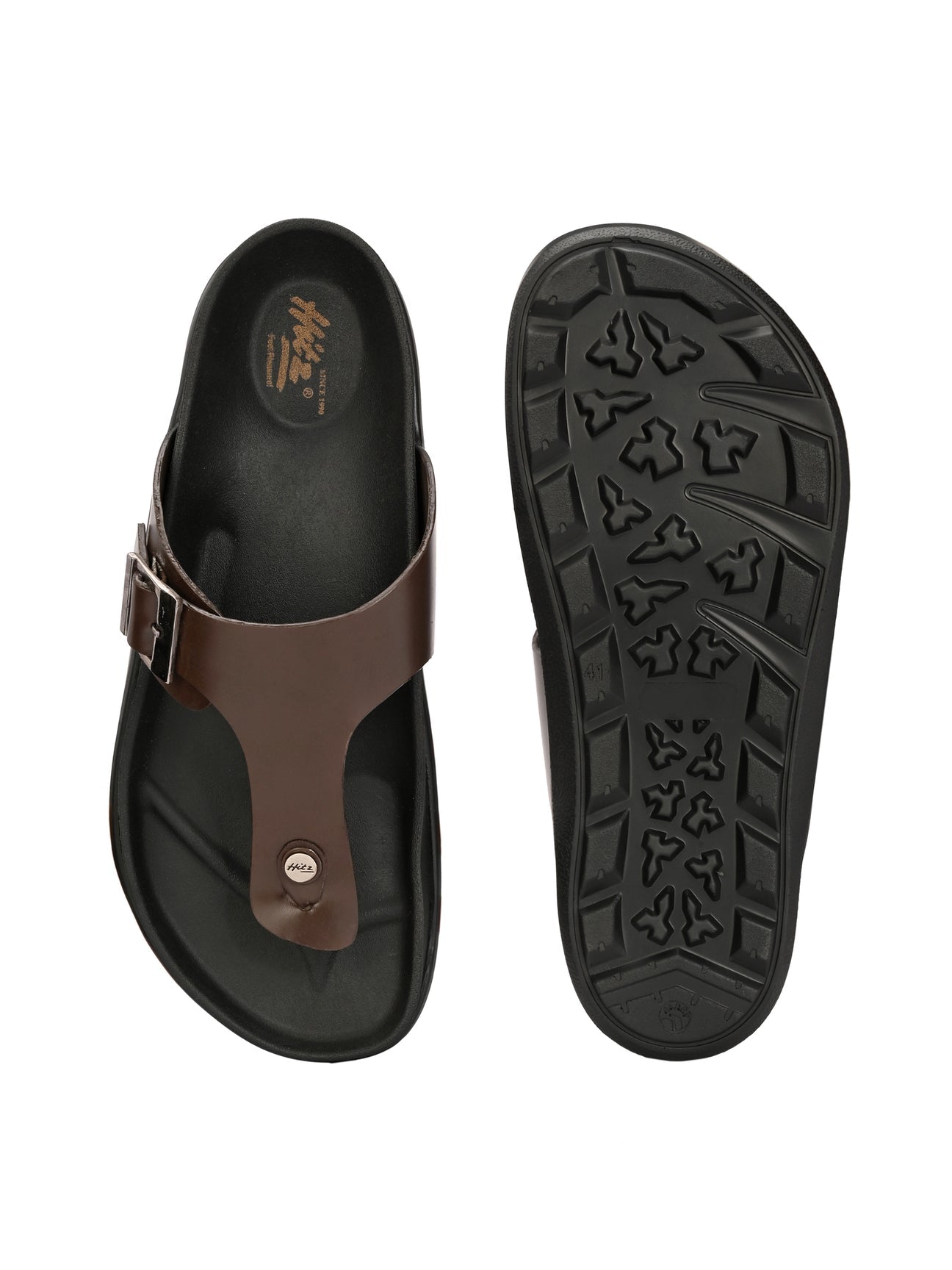 Piquè Leather Cushion Slippers - The Heels India