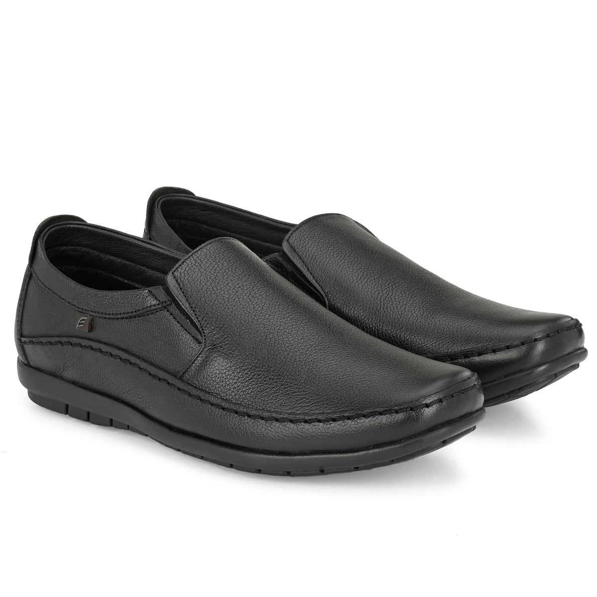 Sienna Leather Casual Slip-On Shoes