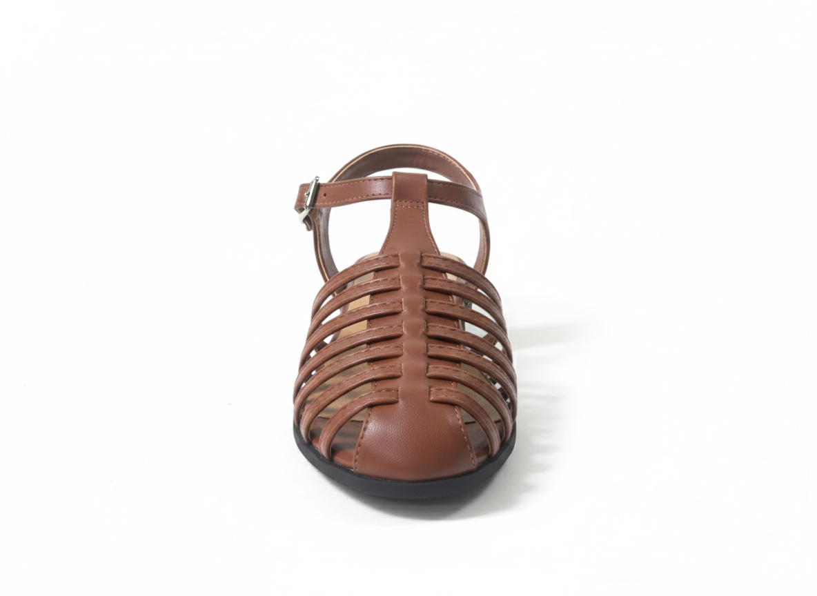 Kiera Fishermen Ankle Strap Summer Sandals - The Heels India