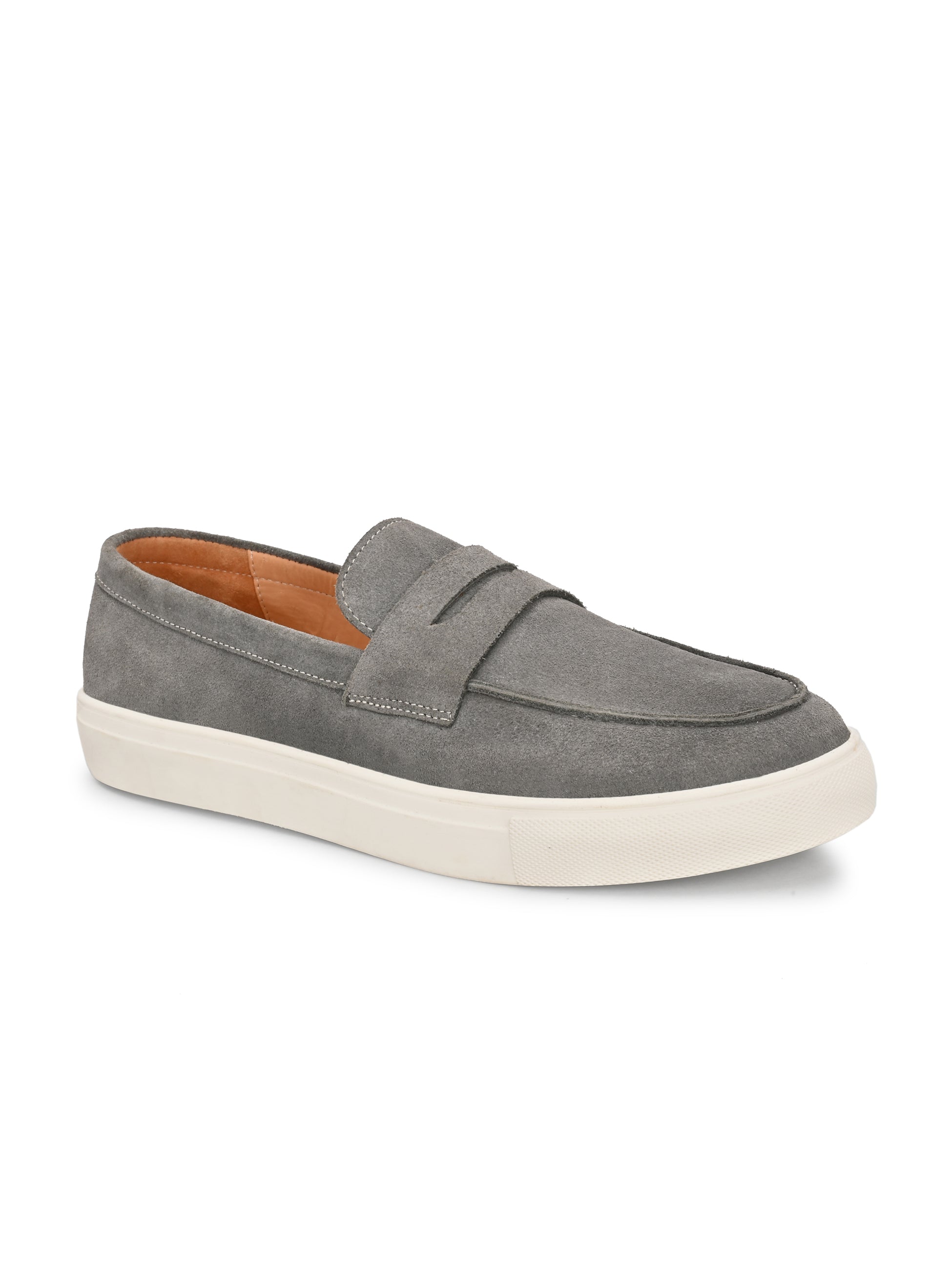 Fabrizio Suede Leather Slipons - The Heels India