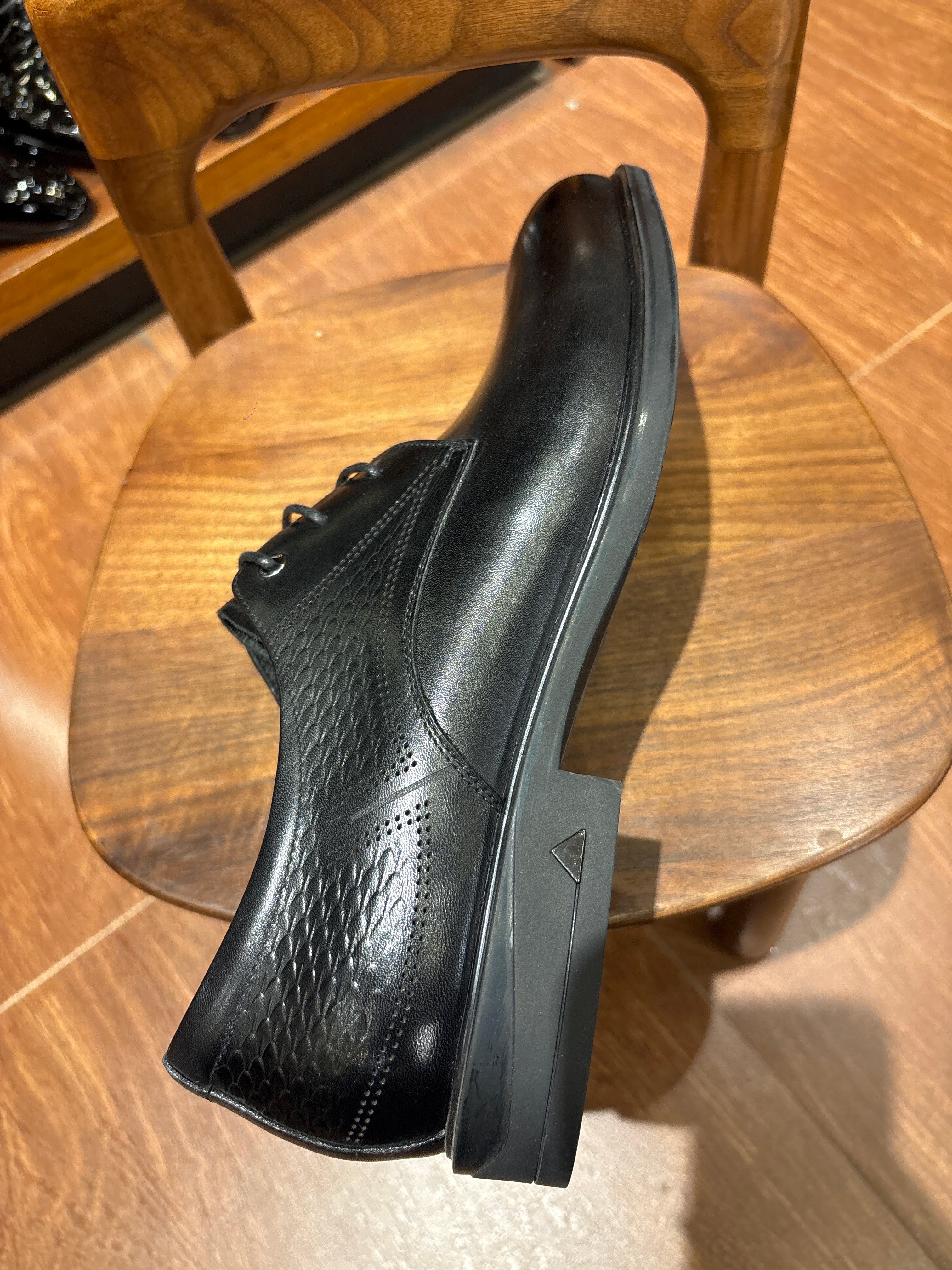 Floyd Premium Leather Lace Up Derby Shoes - The Heels India
