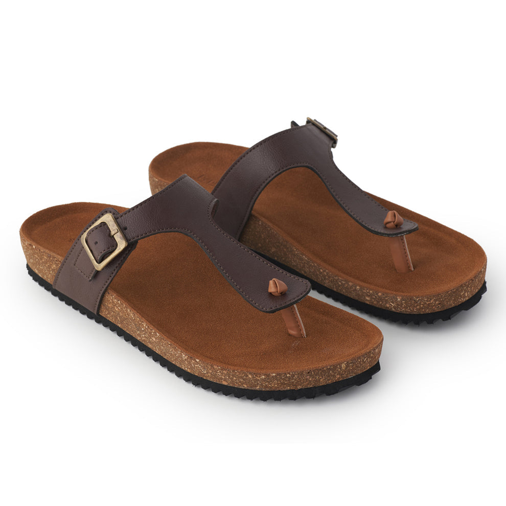 Jenifer Original Cork Footbed Slippers - The Heels India