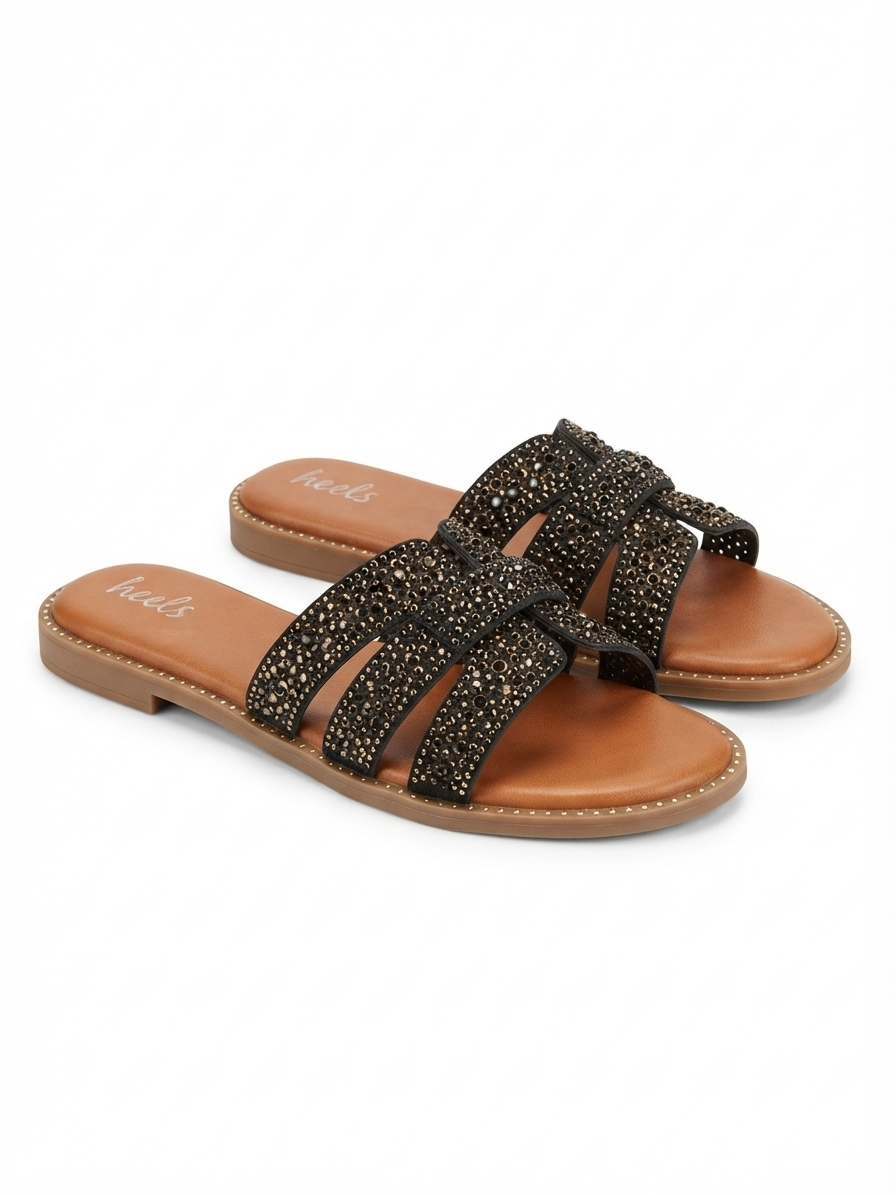 Frosta Bling Cushioned Sliders