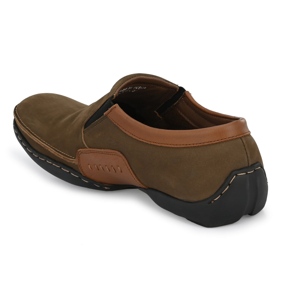 Warren Leather Broad Fit Casual Loafers