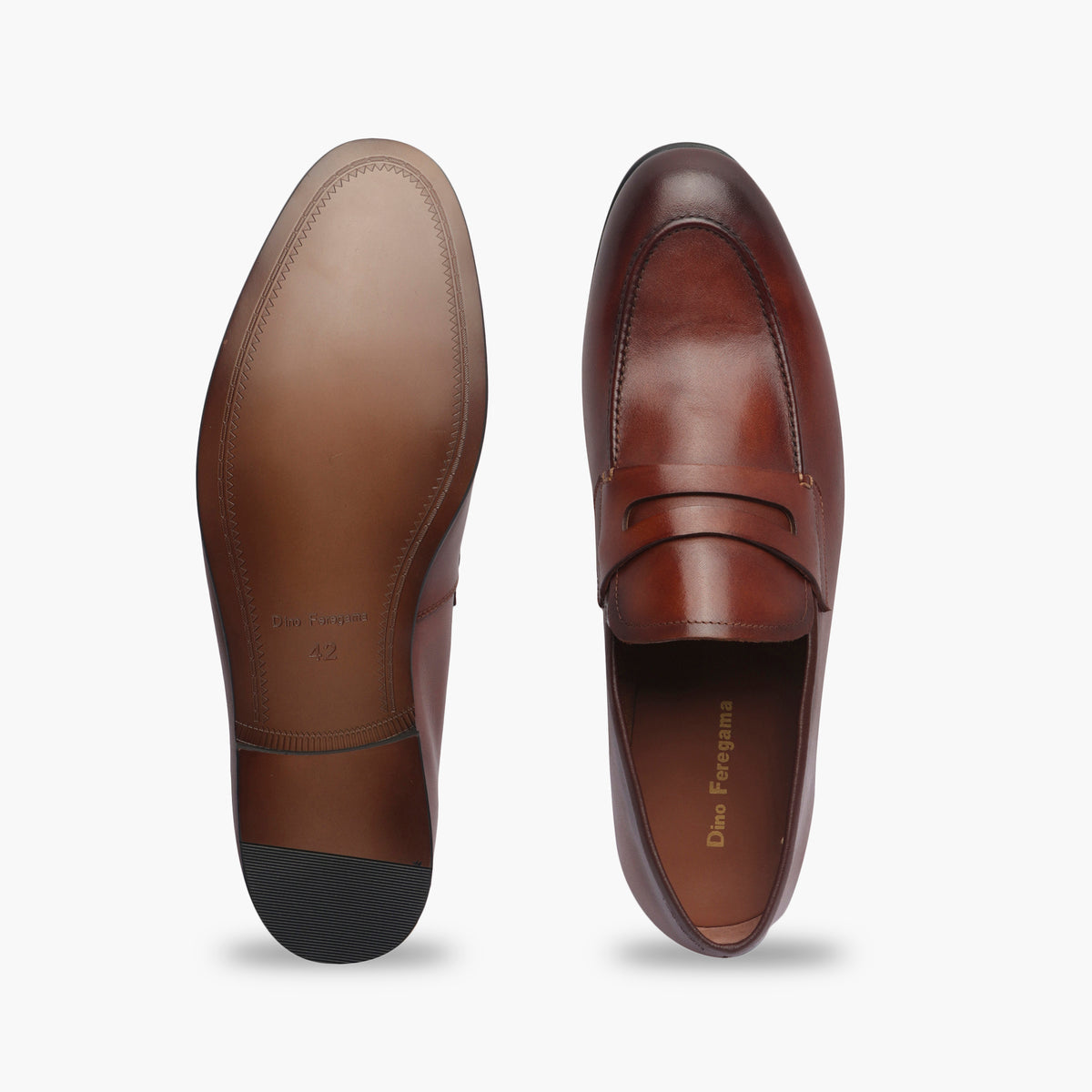 Kenny Premium Leather Penny Loafers