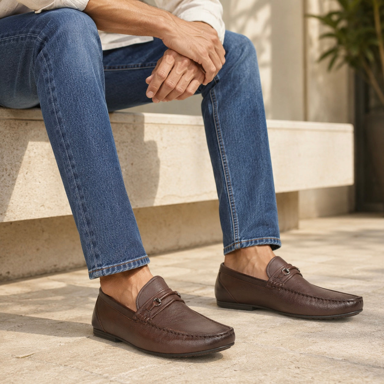 Stark Premium Leather Loafers - The Heels India