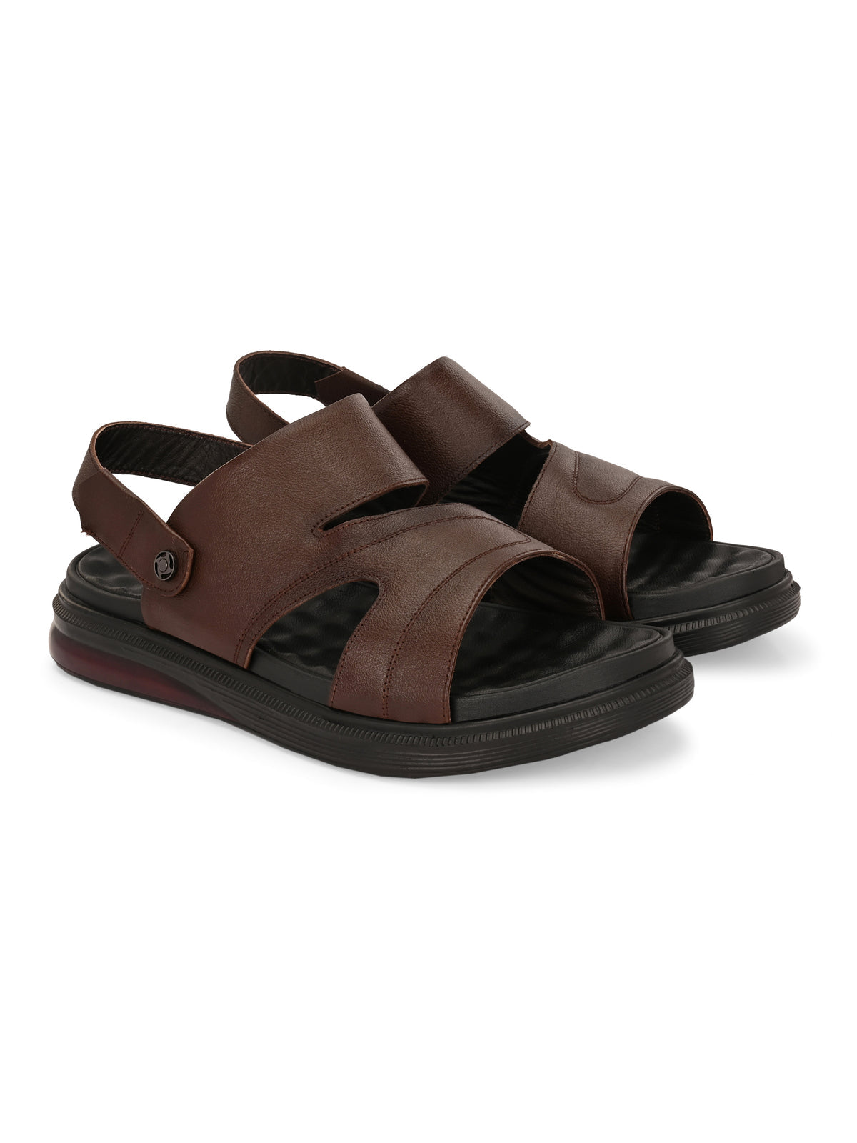 Finch Comfort Leather Back Strap Sandals