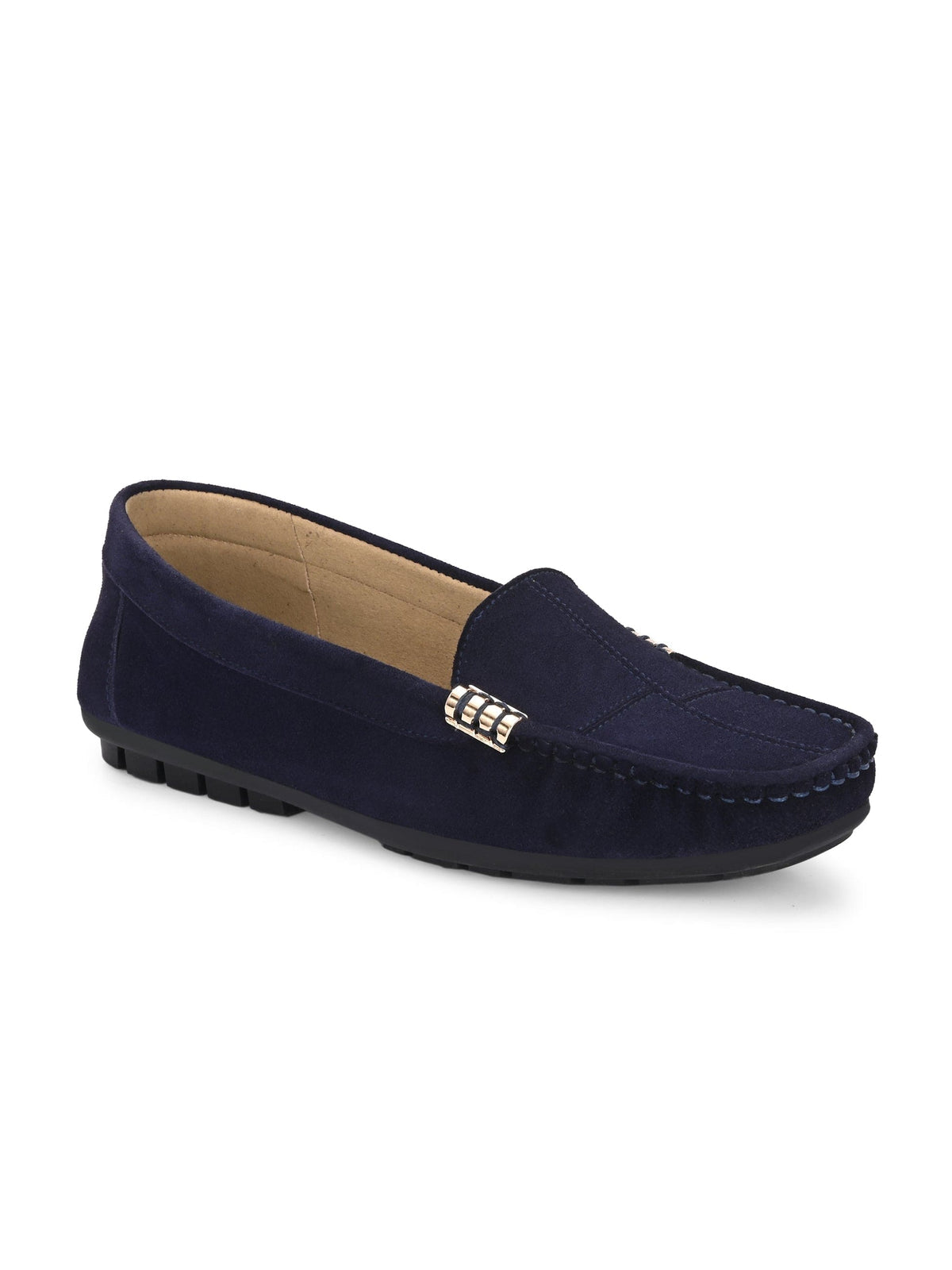 Marbella Suede Leather Loafers