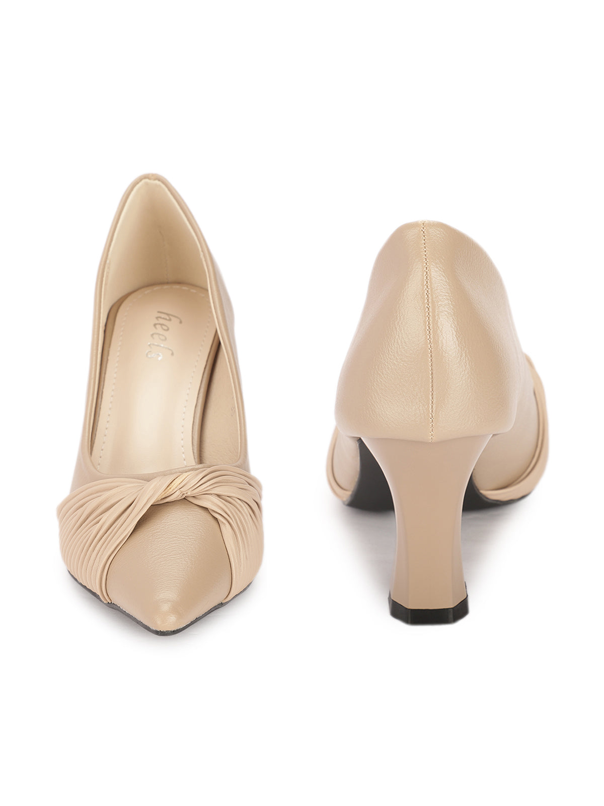 Callista Swirl Block Heel Stilettoes