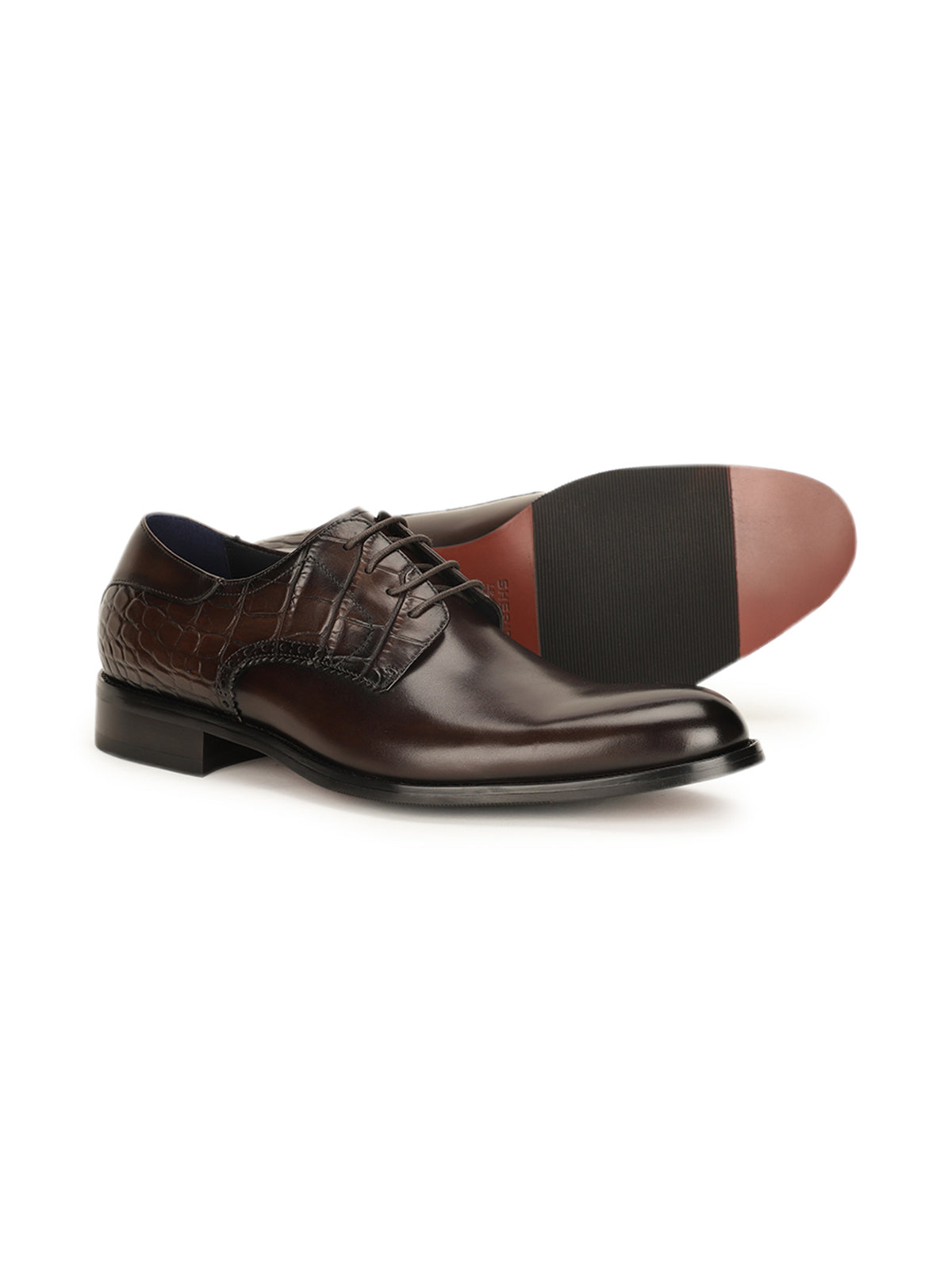Lewis Premium Leather Luxury Lace Up Derby Shoes
