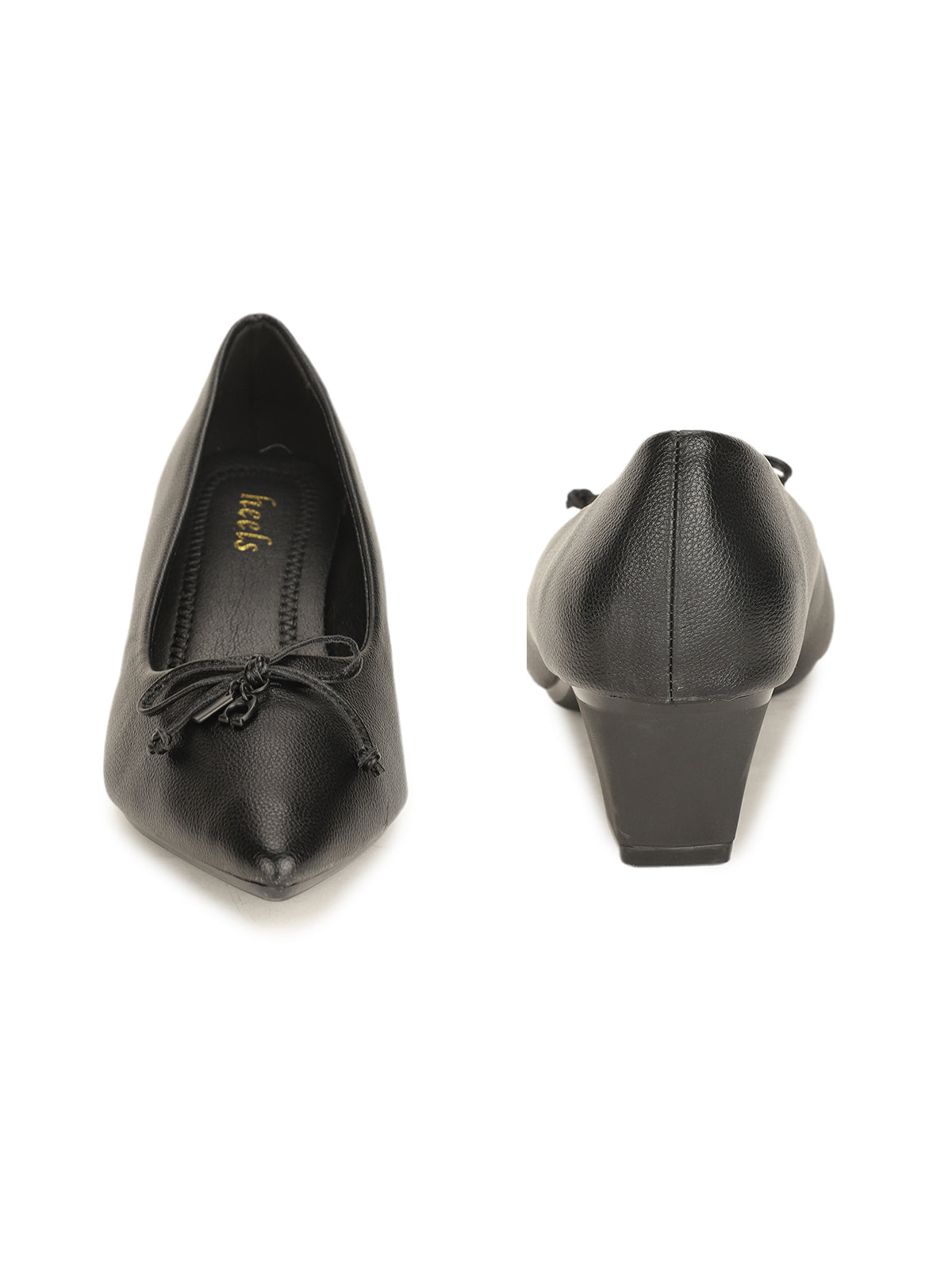 Mirage Bow Block Heels