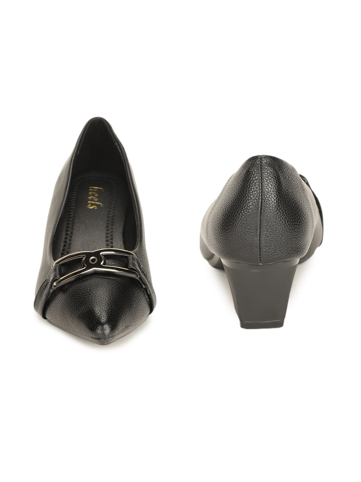 Couture Bow Block Heels