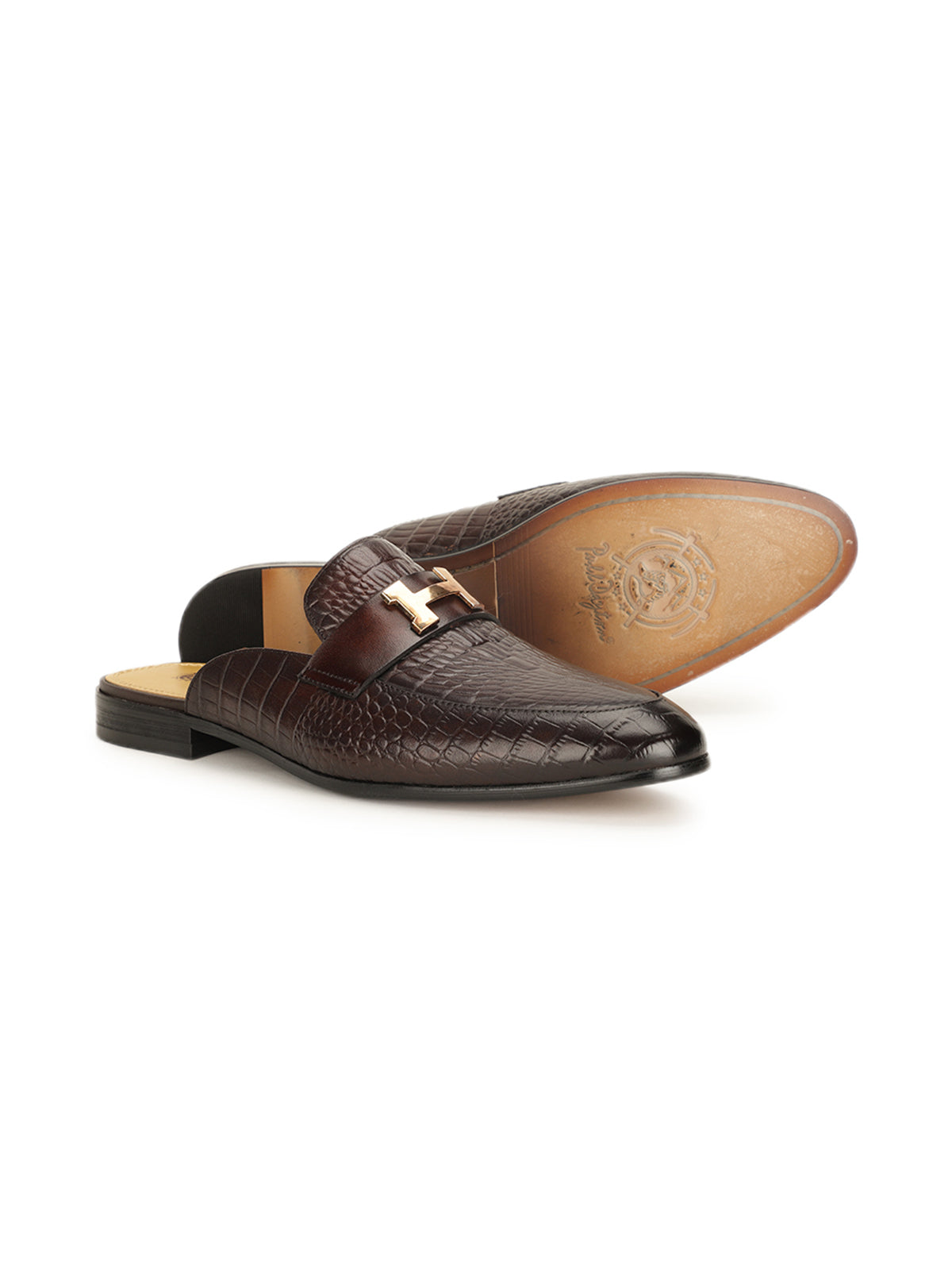 Marcus Premium Leather Mules