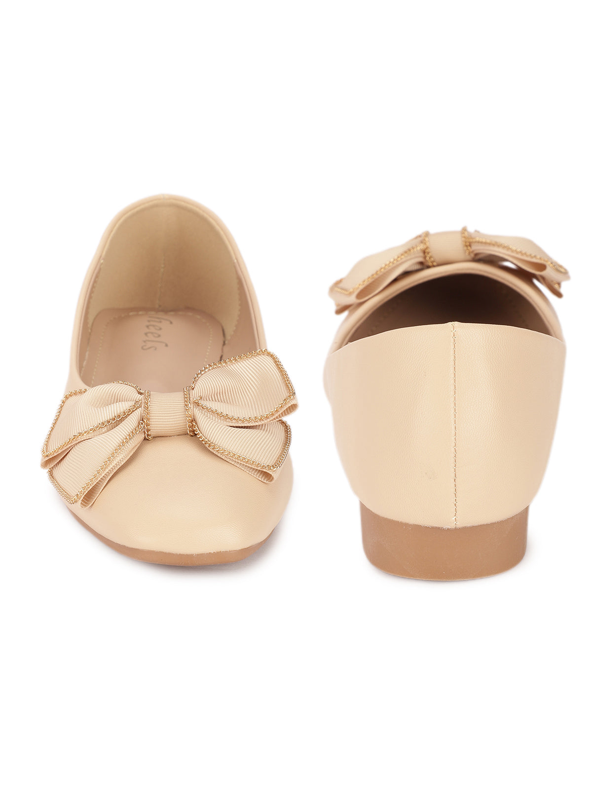 Belinda Bow Flat Ballerinas - The Heels India