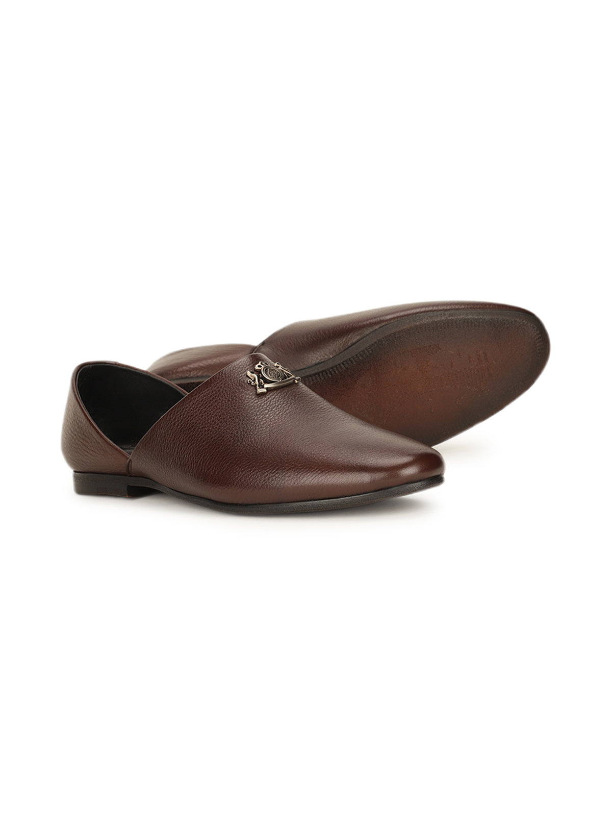 Chester Premium Leather Ethnic Slip-ons