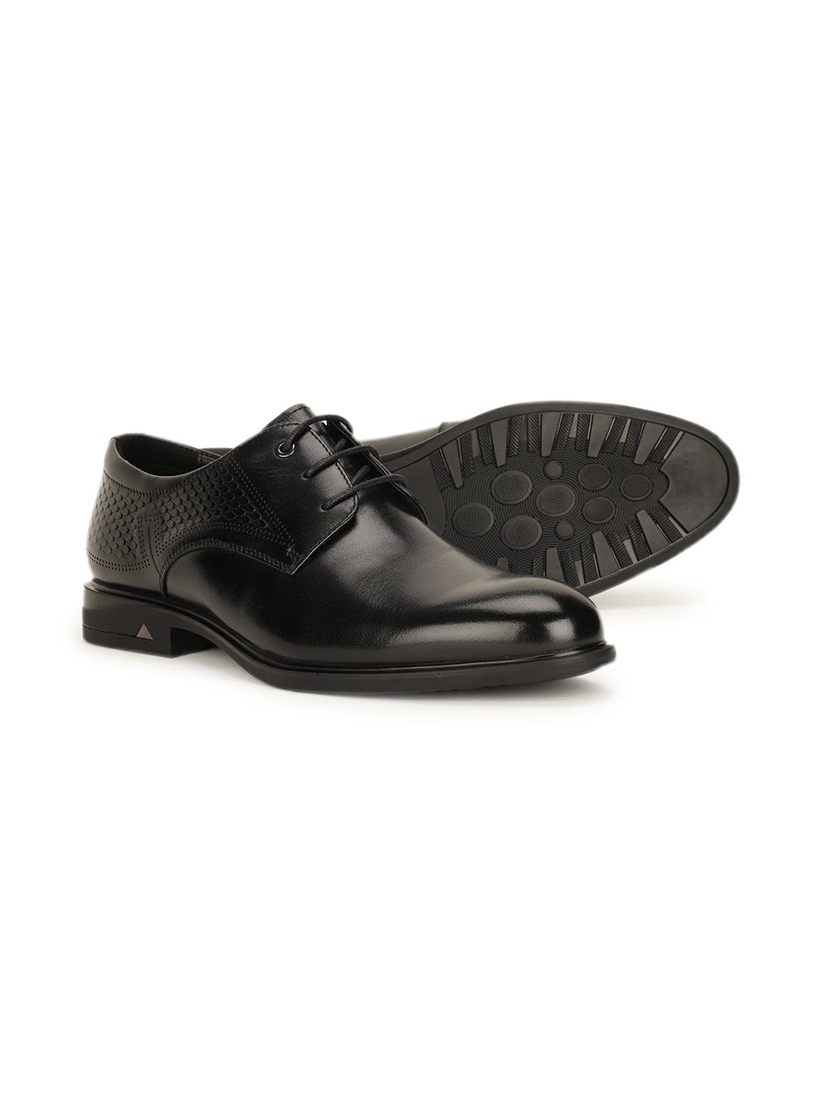 Floyd Premium Leather Lace Up Derby Shoes
