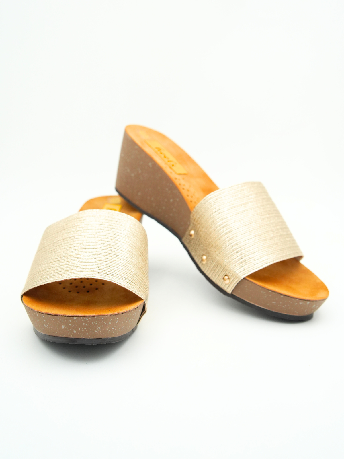 Pauline Wedge Heel Slip Ons - The Heels India