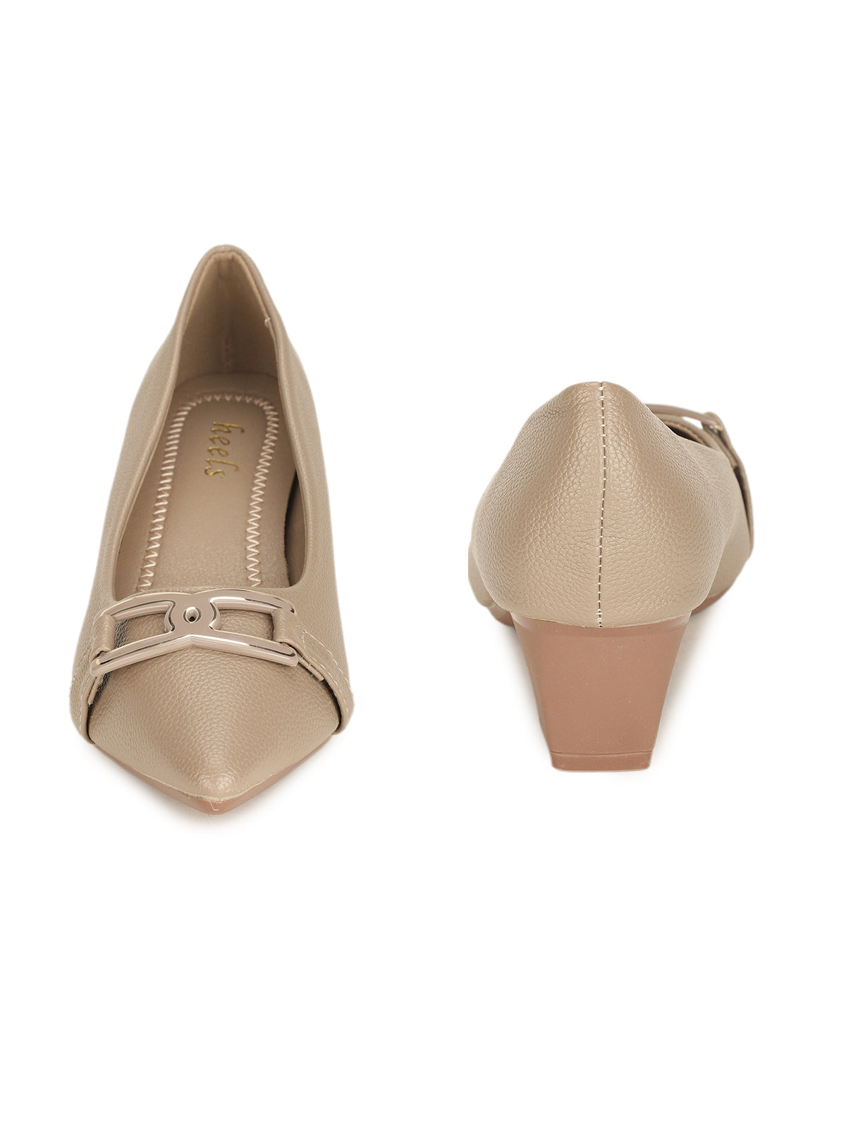 Couture Bow Block Heels