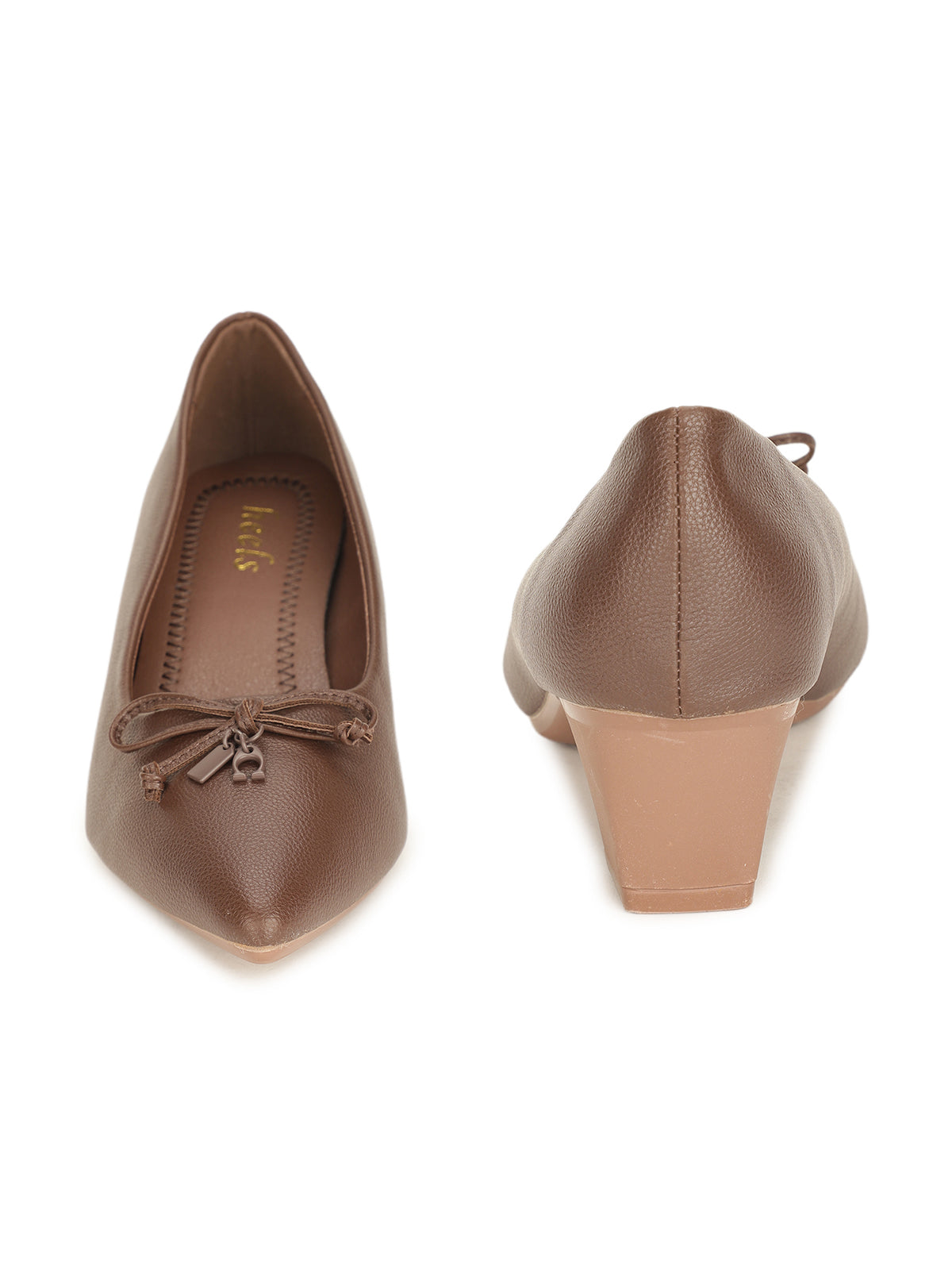 Mirage Bow Block Heels