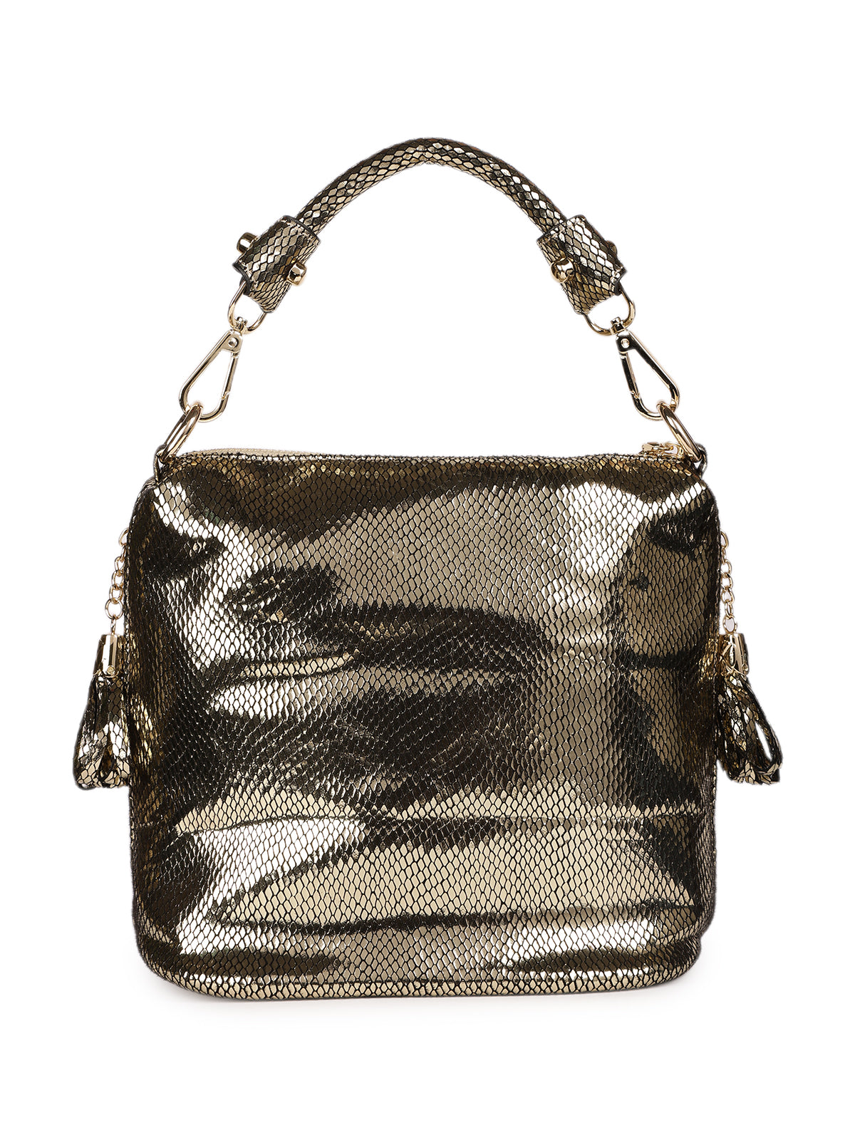 Ramira Shimmer Handle bag