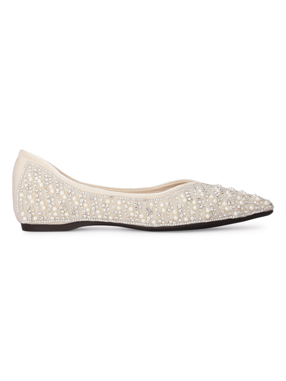Sandvika Embellished Bling Ballerinas
