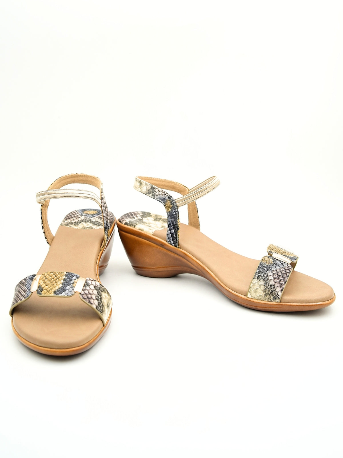 Audrey Elastic Strap Sandals