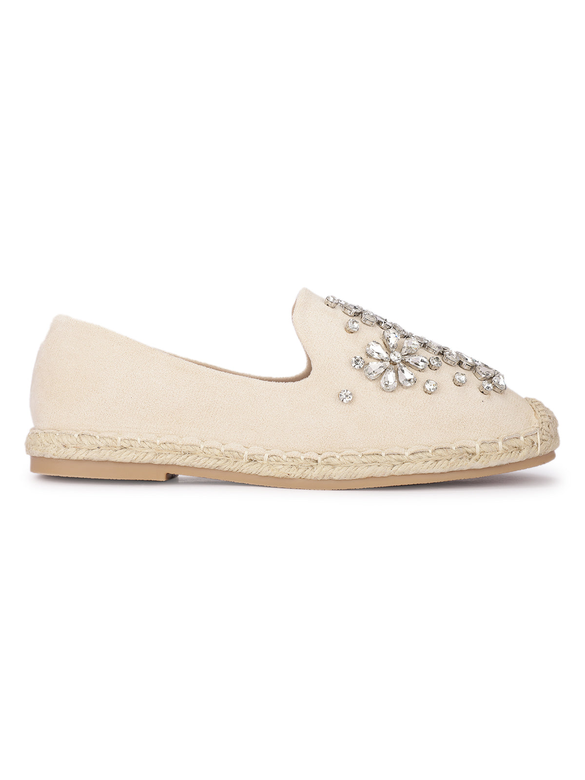 Isola Embellished Flat Espadrilles