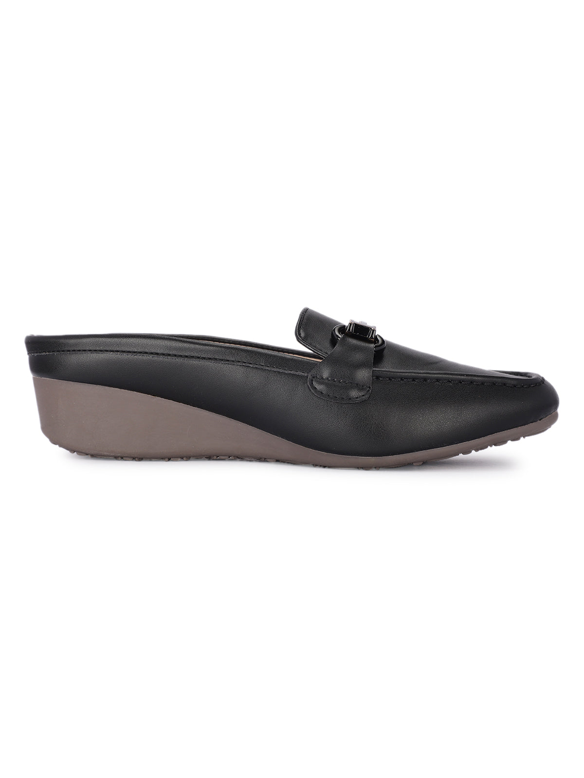 Leto Cushioned Back Open Mules