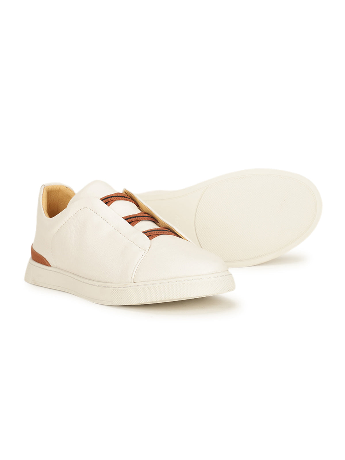 Lorente Elastic Premium Leather Sneakers