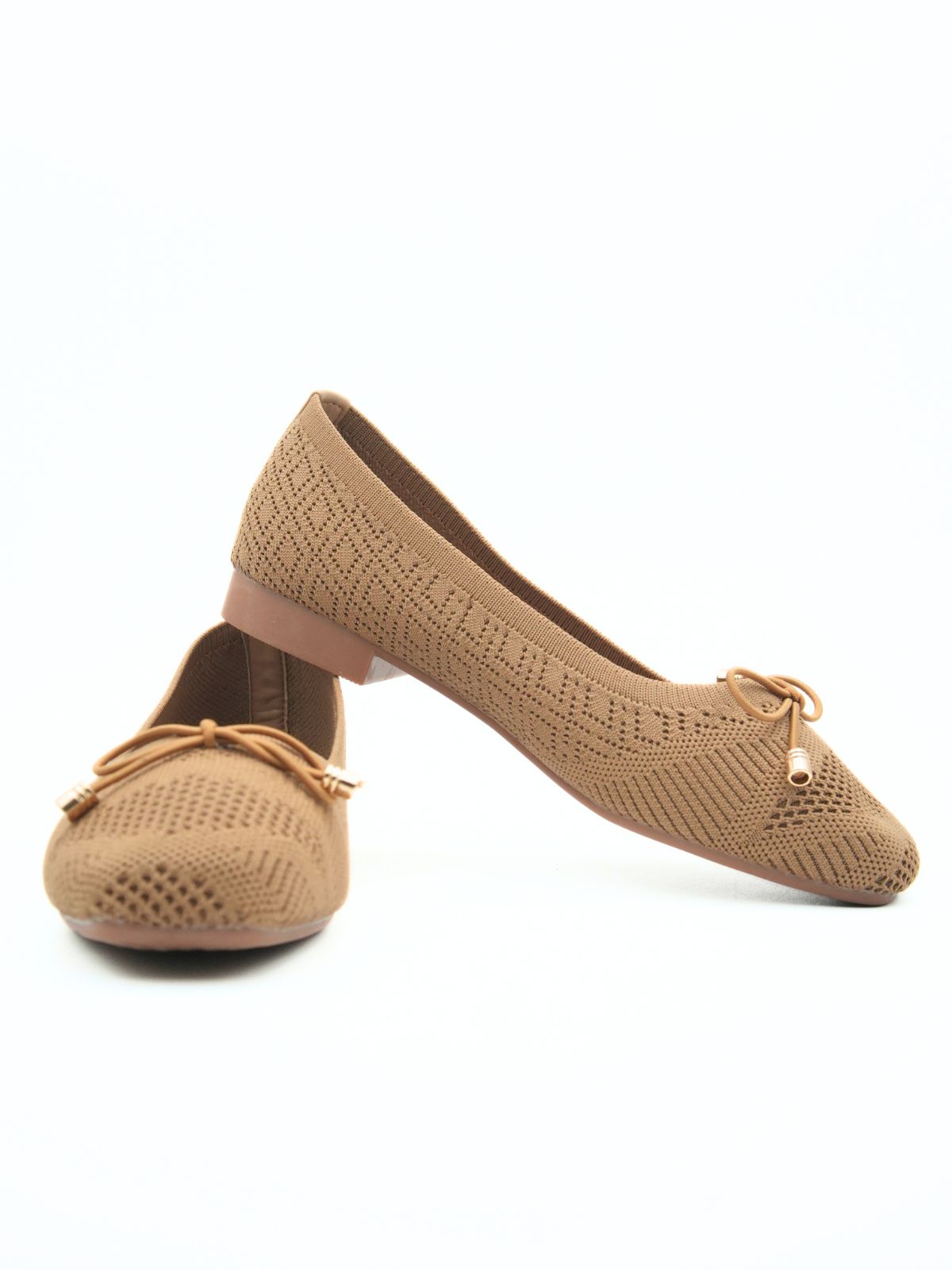 Spencer Crochet Flat Ballerinas
