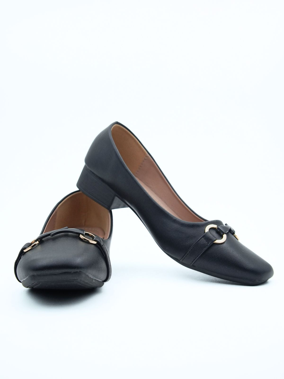 Adrianna Buckled Ballerinas