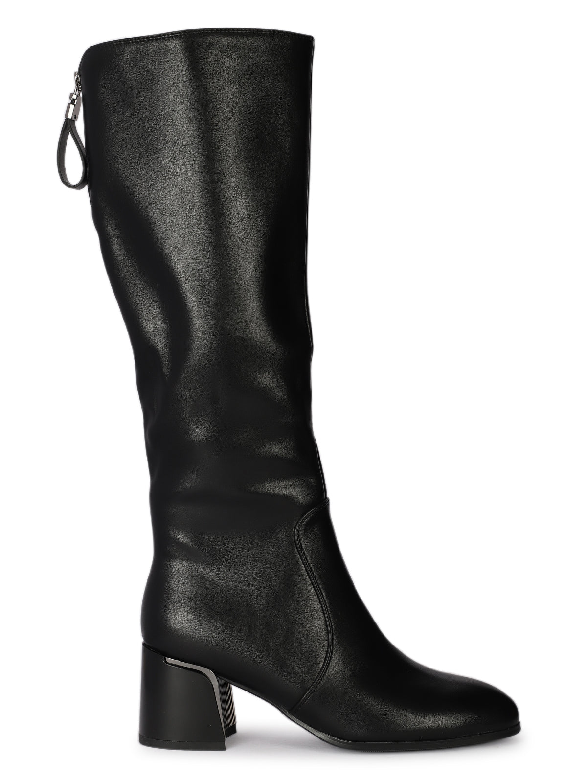 Valentina Atelier Premium Thigh High Boots with Block Heels
