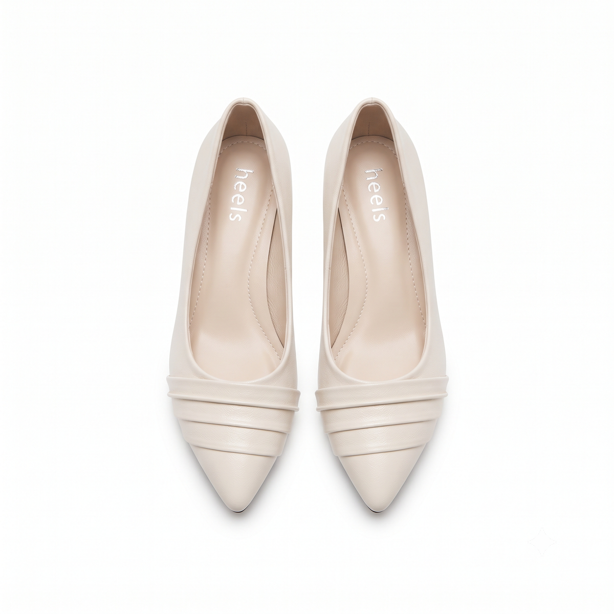 Hailey 2.0 Swirl Pointed Mid Heel Ballerinas