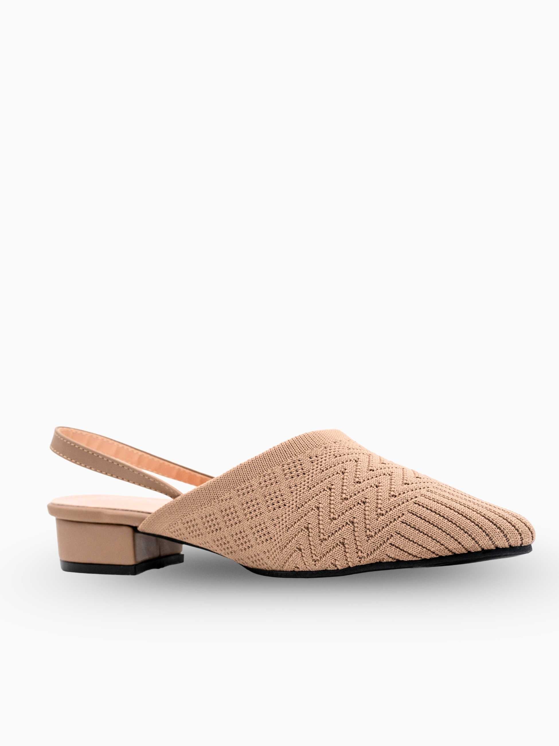 Monroe Crochet Slingback Heels