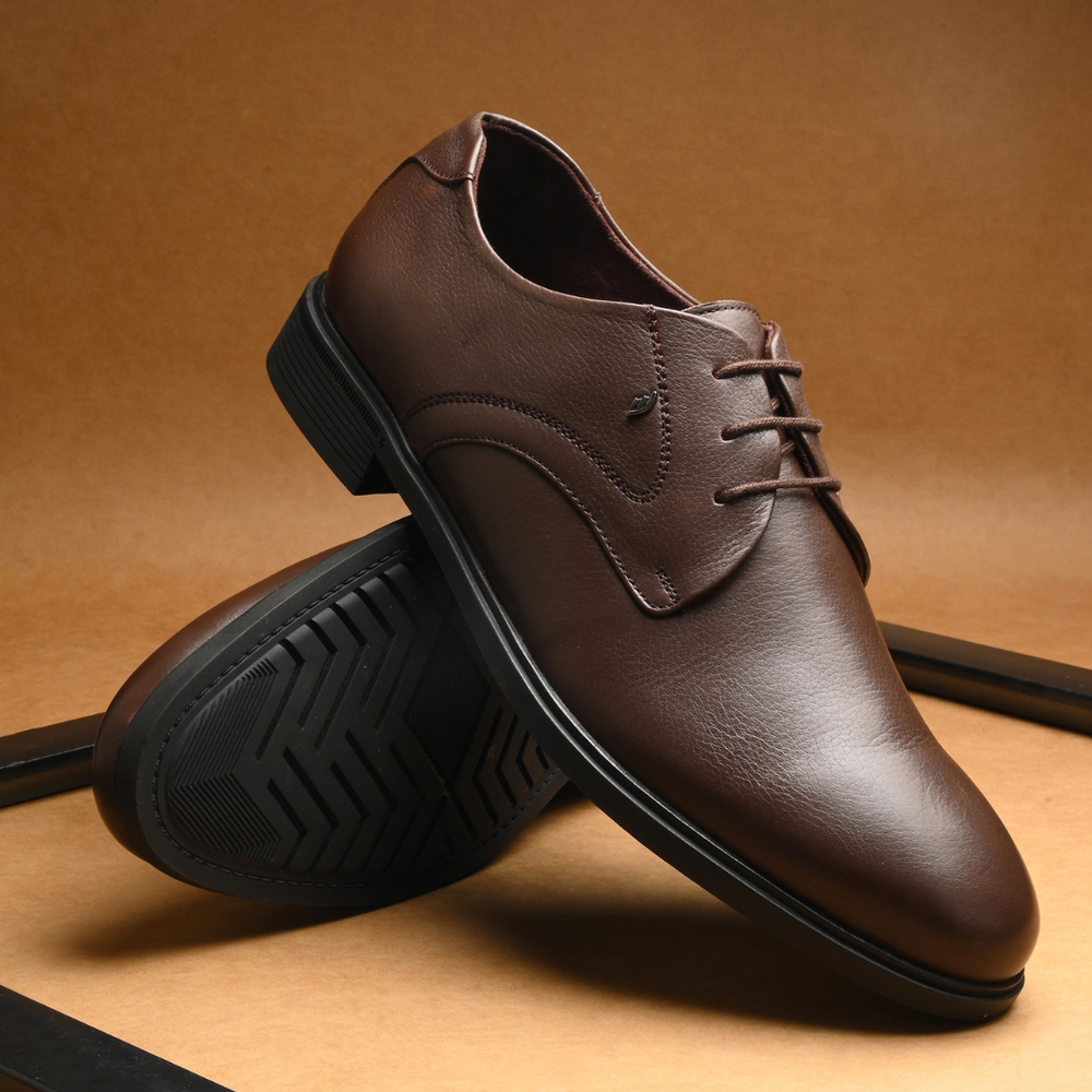 Ben Comfort Leather Lace ups - The Heels India