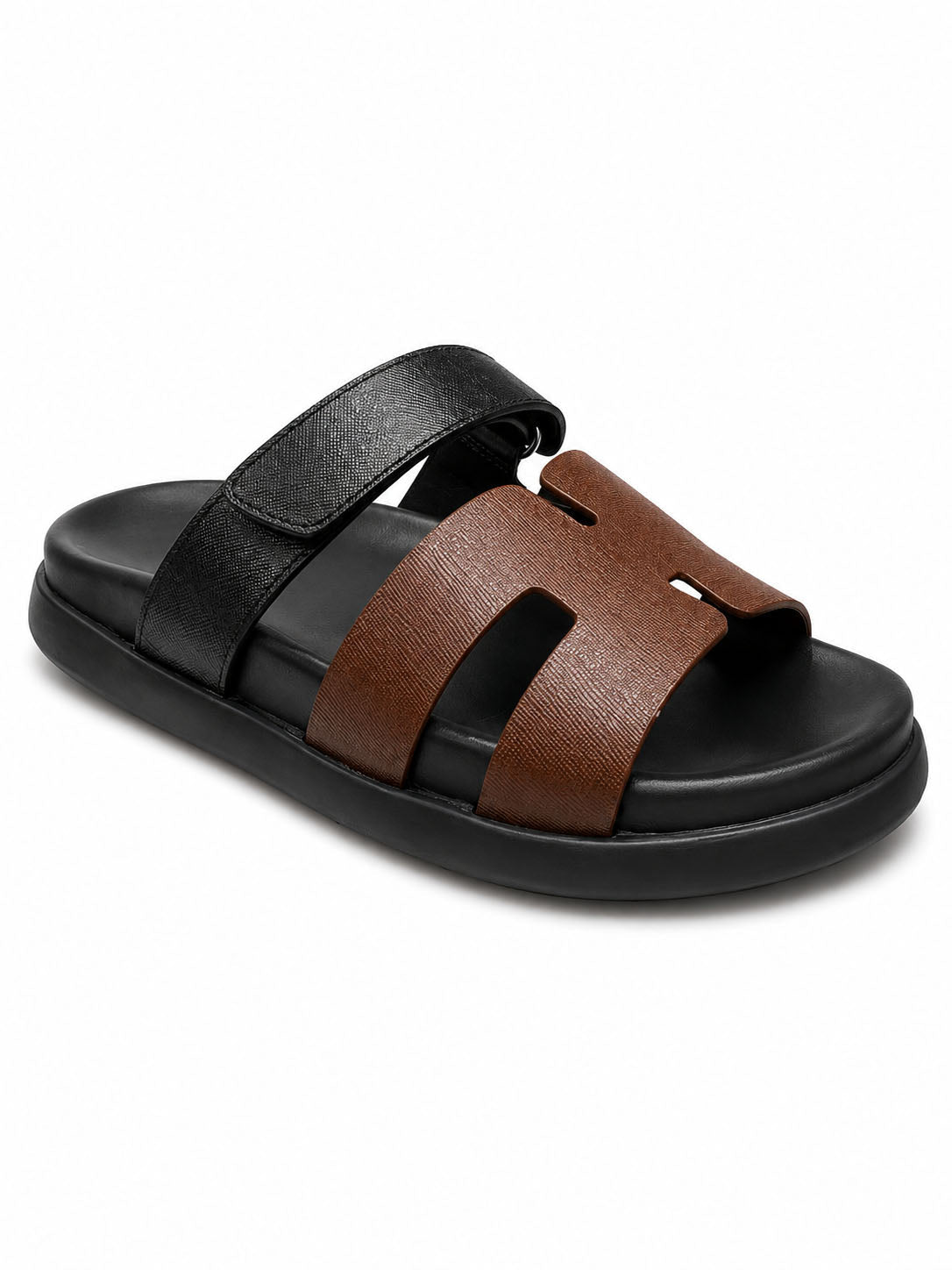 Adams Leather Cushioned Slippers