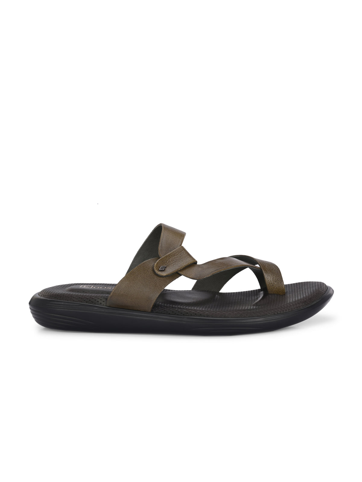 Cleo Cushion Leather Thumb Slippers - The Heels India