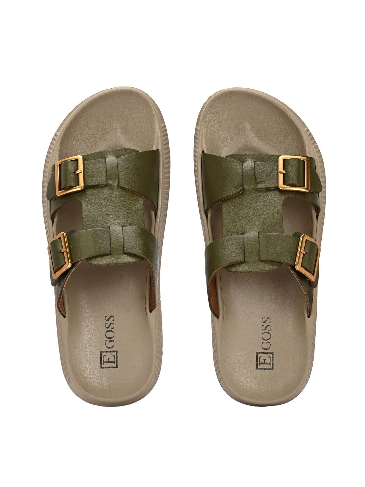 Mikel Zero Gravity Summer Comfort Leather Slippers