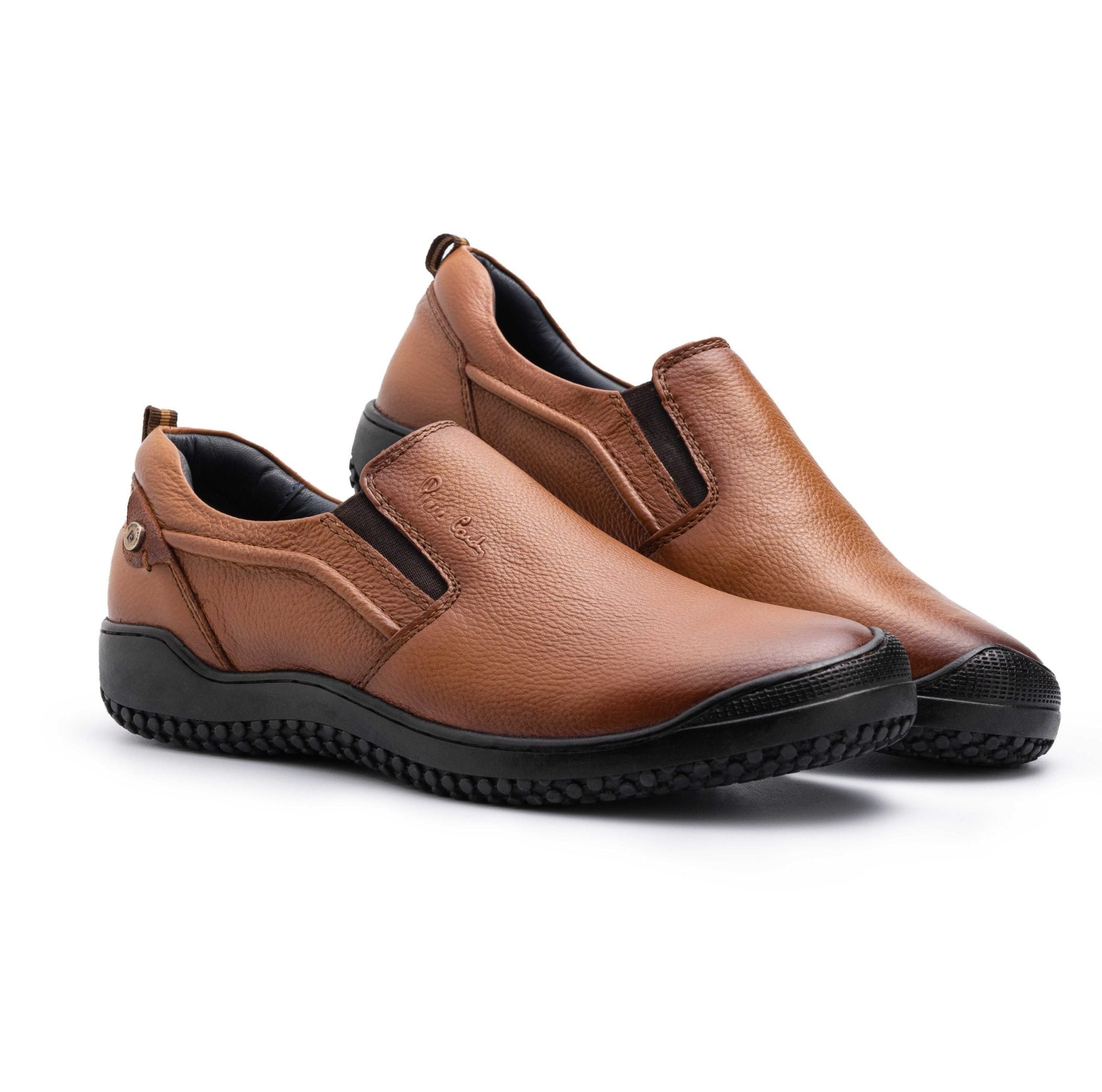 Ashton Casual Leather Slip Ons - The Heels India