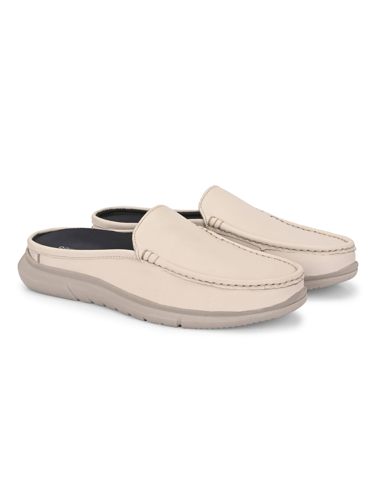 Zero Gravity Leather Slip-On Mules - The Heels India