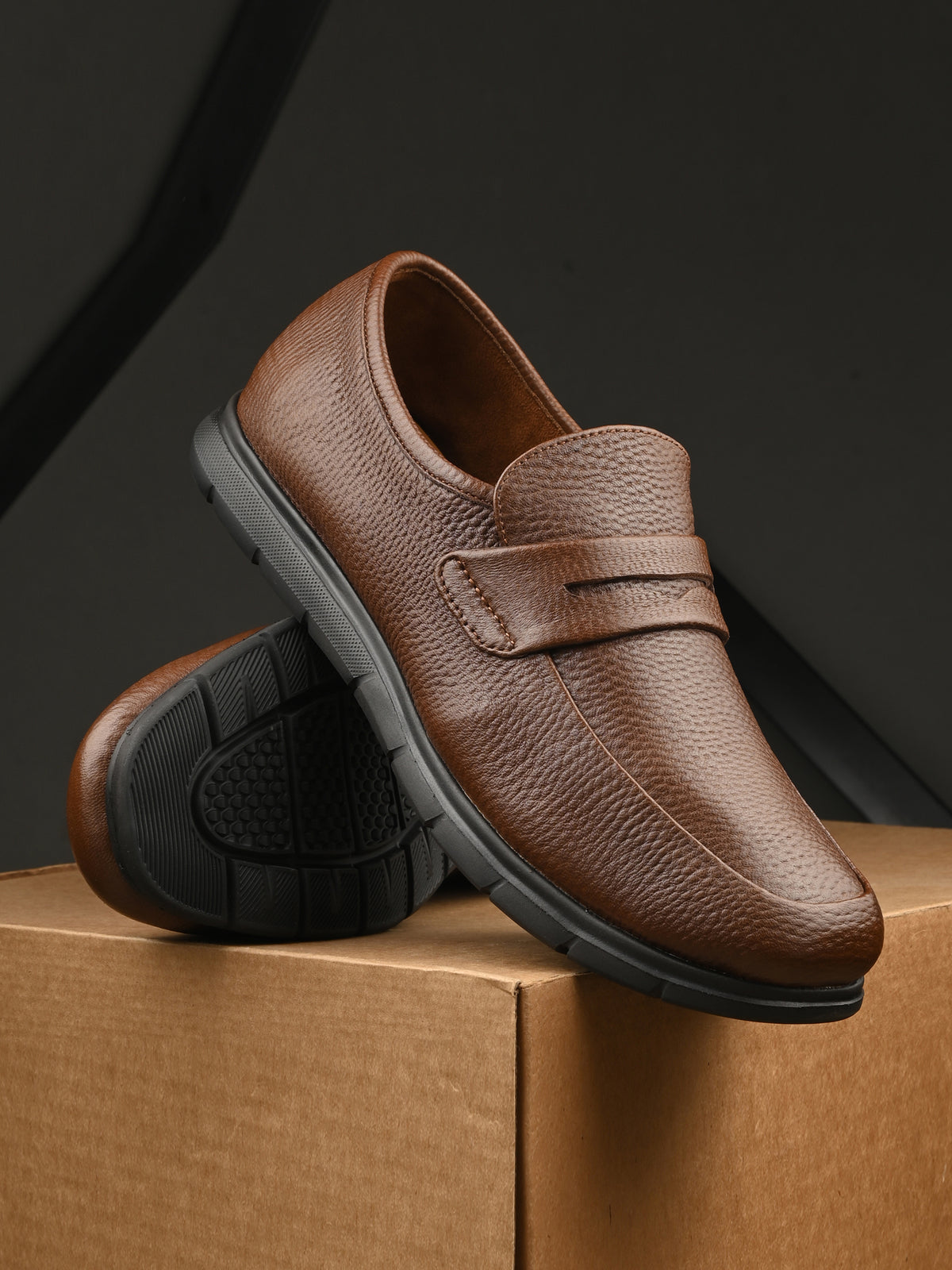 Marcello Luxury Pashmina Leather Loafers