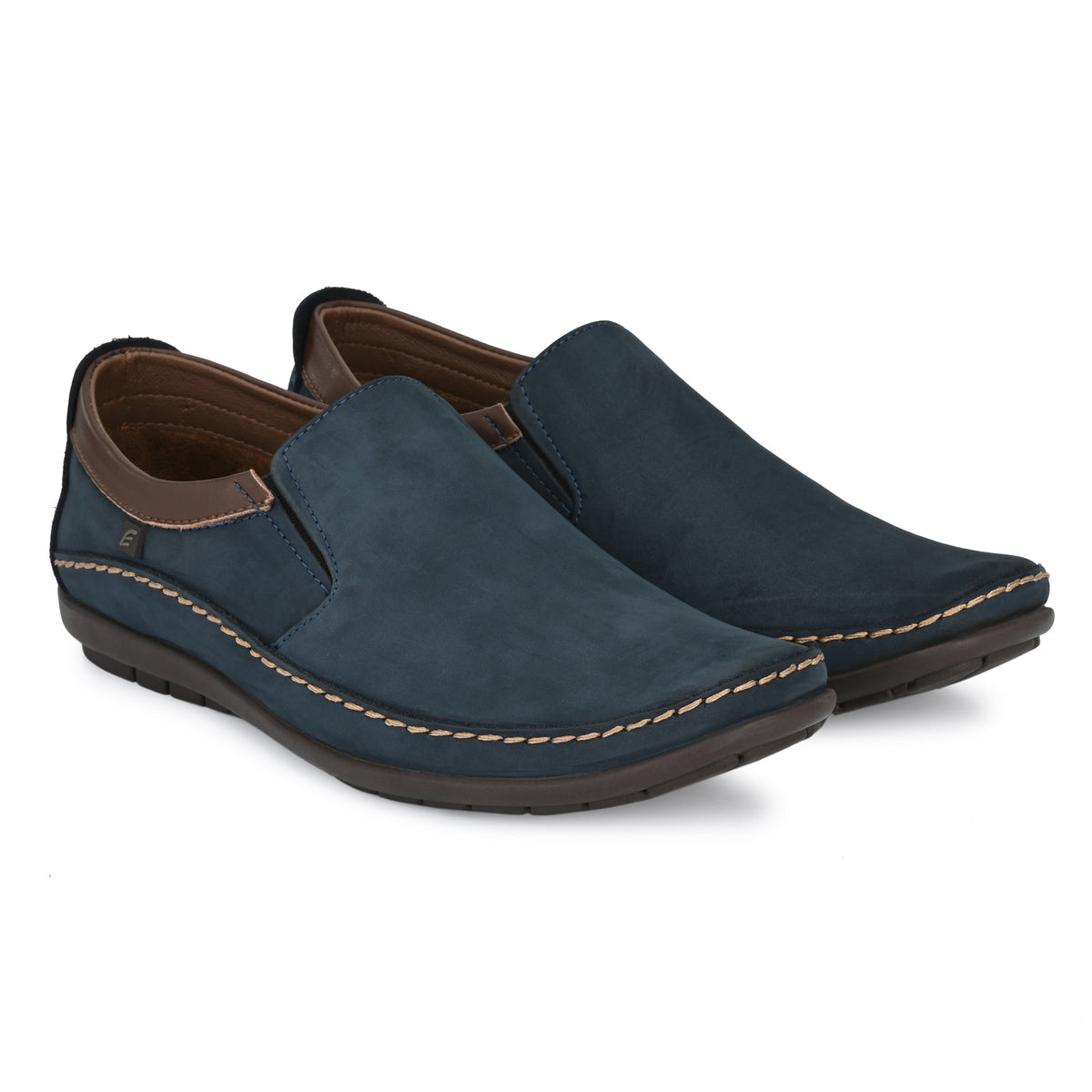 Sienna Leather Casual Slip-On Shoes