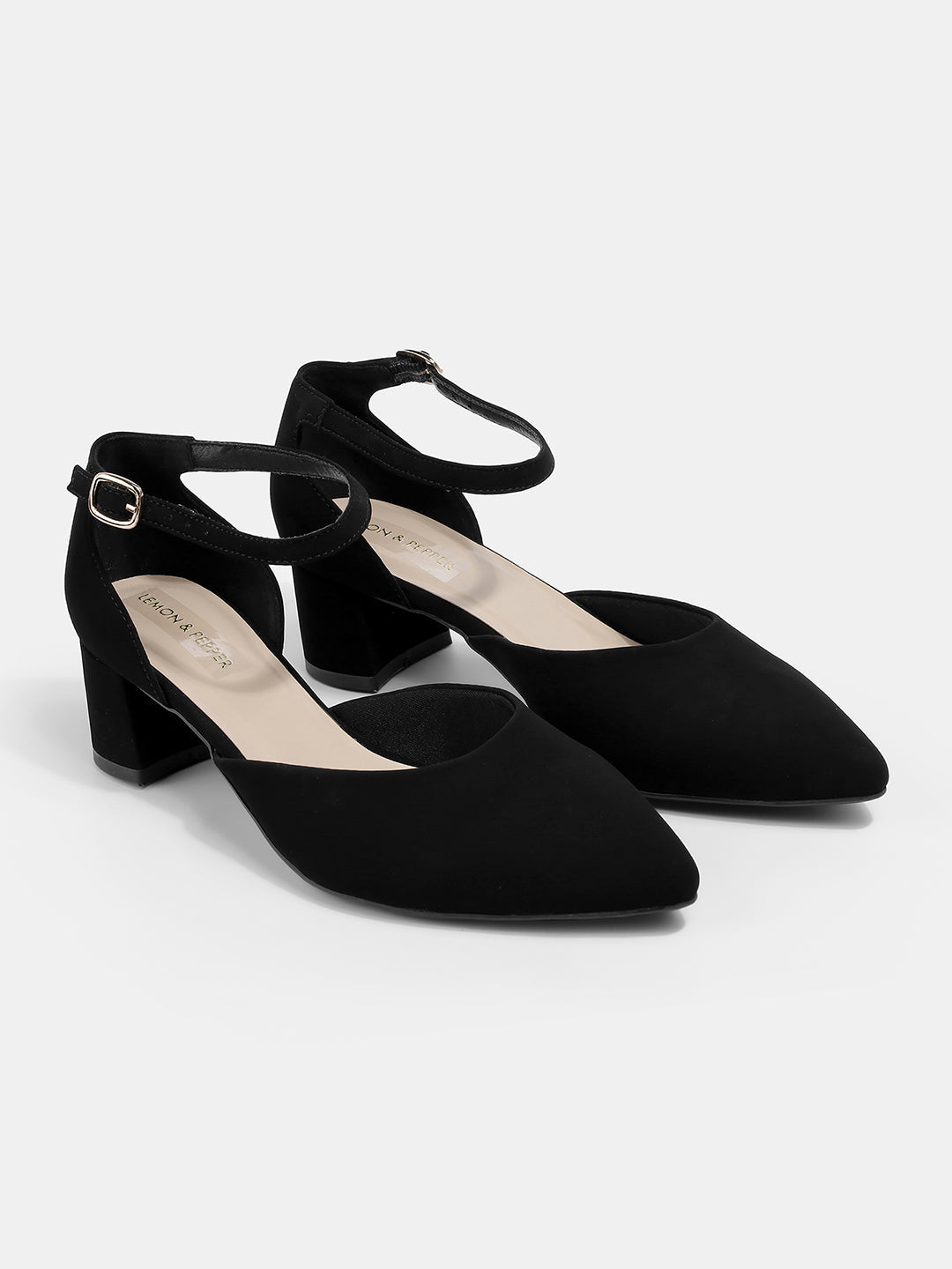 Sweeny Ankle Strap Block Heels