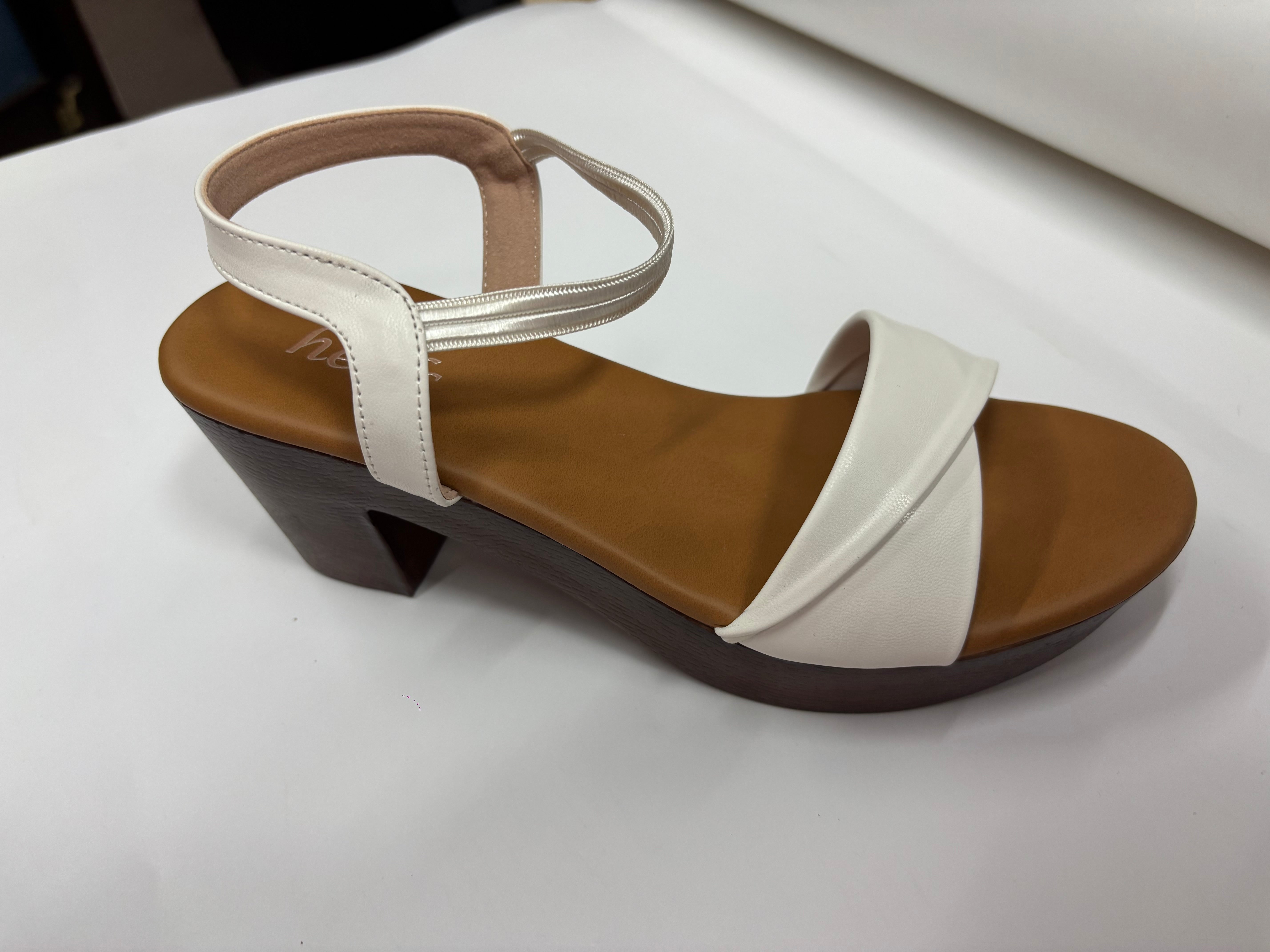 Jessica Platform Peep Toe Block Heel Sandals - The Heels India