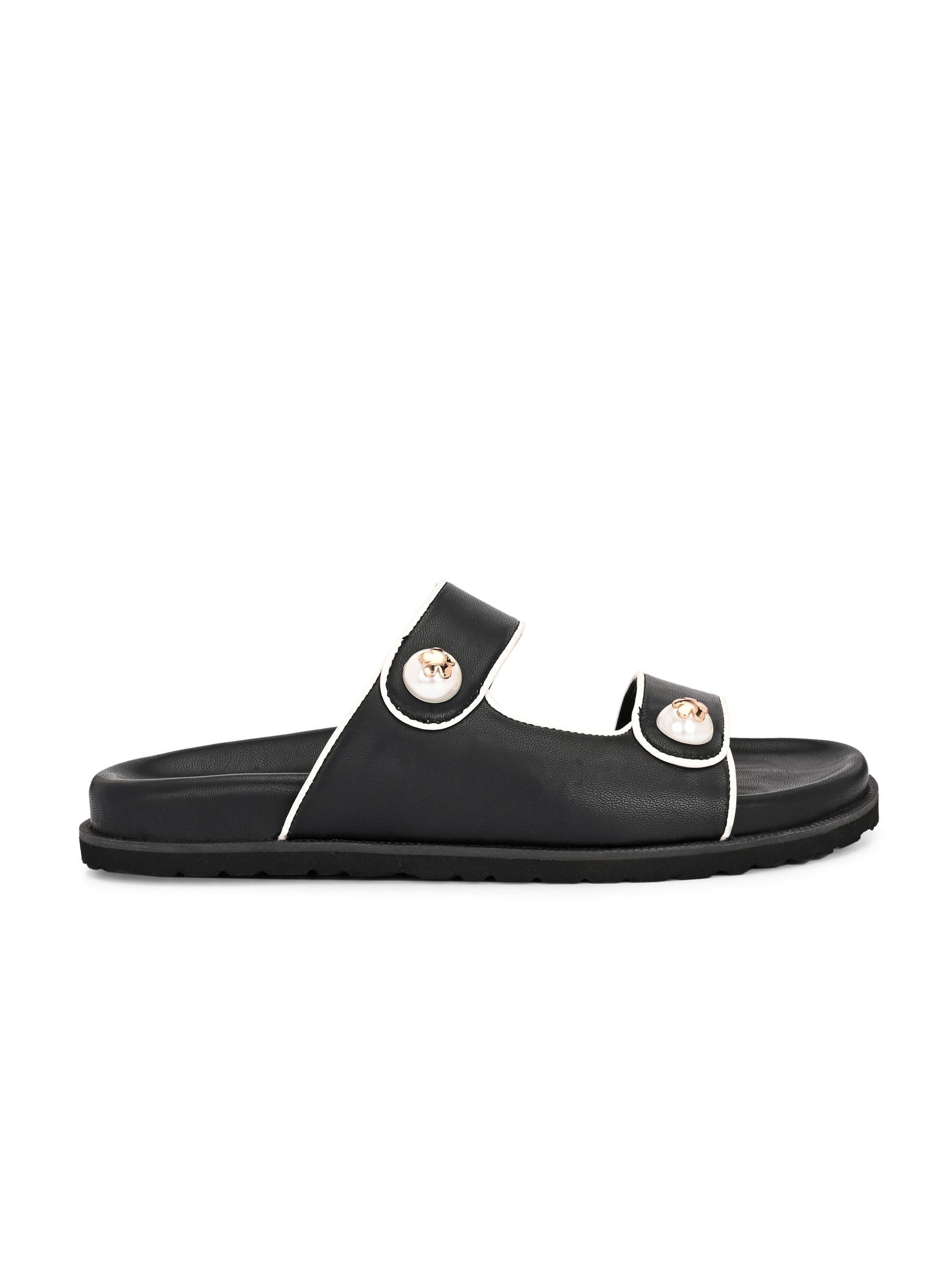 Athena Pipin Strappy Sliders