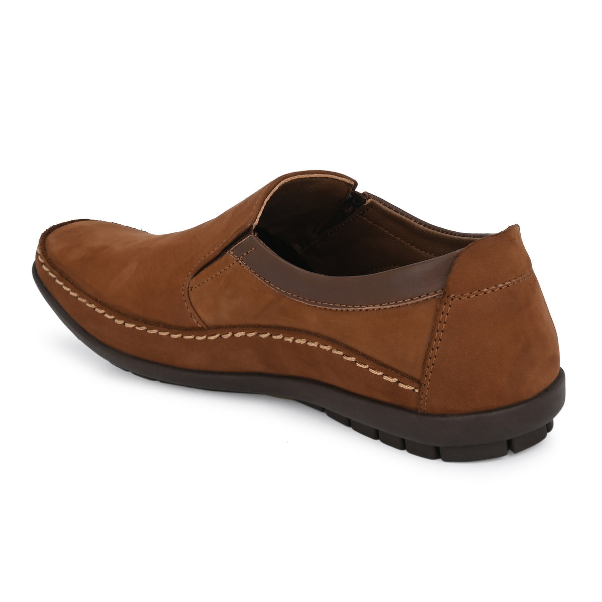 Sienna Leather Casual Slip-On Shoes - The Heels India