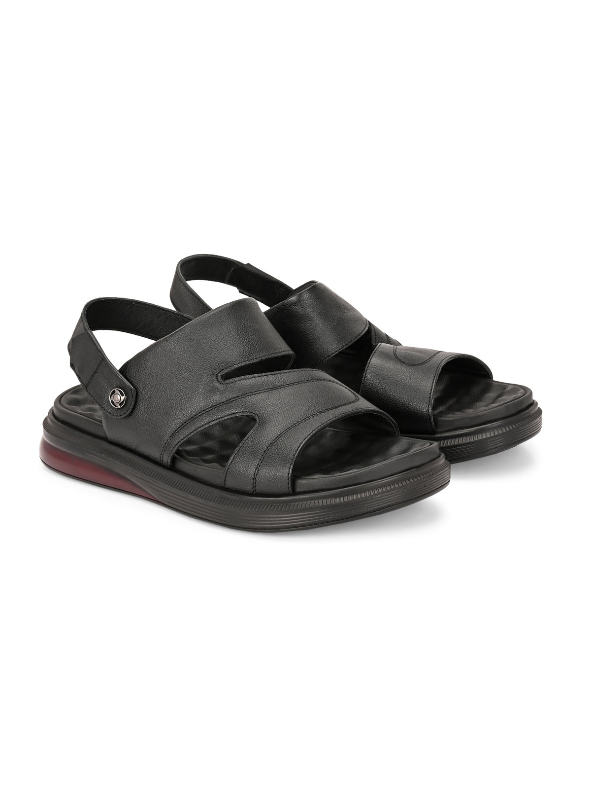 Finch Comfort Leather Back Strap Sandals