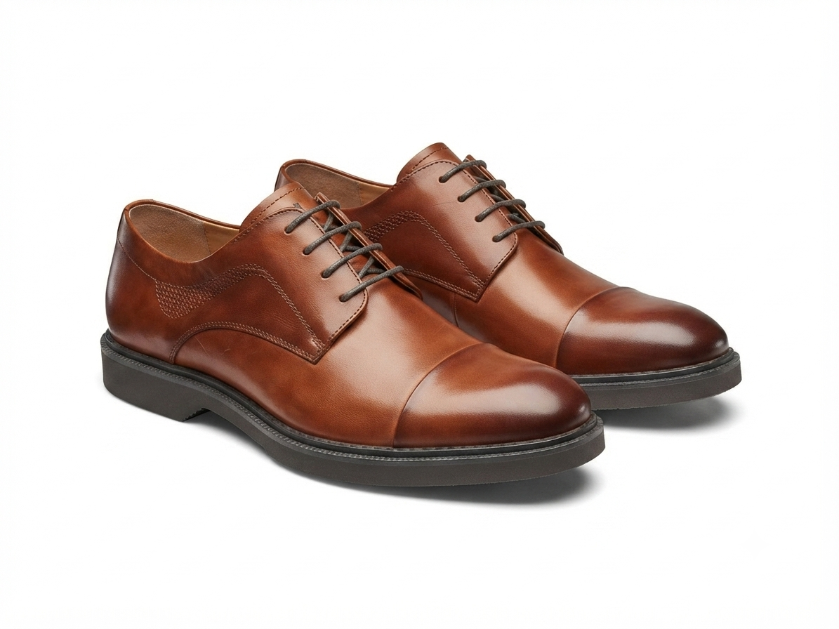 Larsen Premium Leather Lite Formal Lace Up Oxfords
